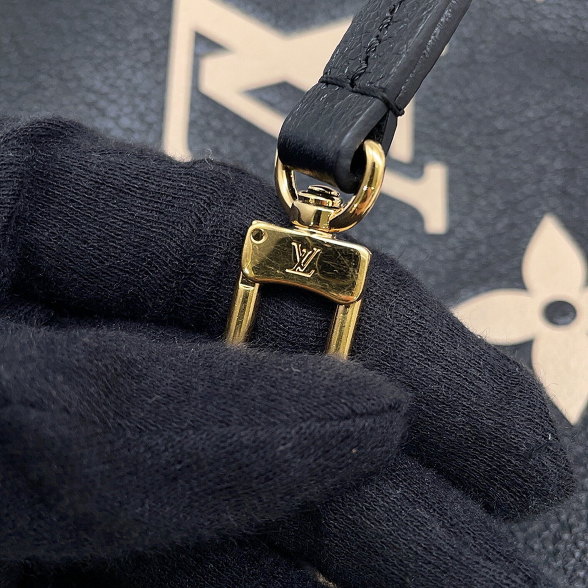 Louis Vuitton Monogram Empreinte Bicolor Black Noir Monogram Empreinte Handbag Shoulder Bag (Pre-Owned)