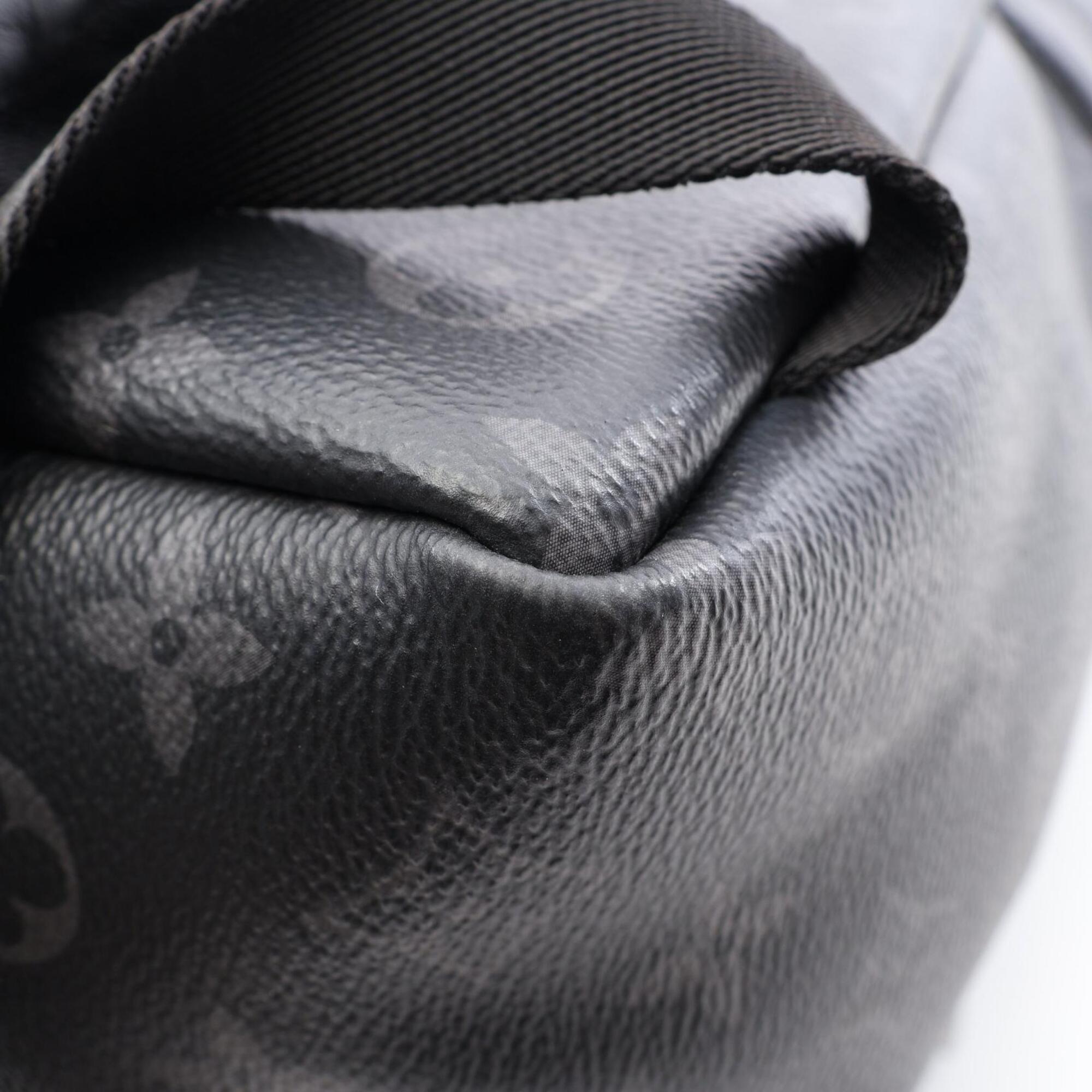 Louis Vuitton Black Monogram Eclipse Monogram Eclipse Leather Backpack (Pre-Owned)