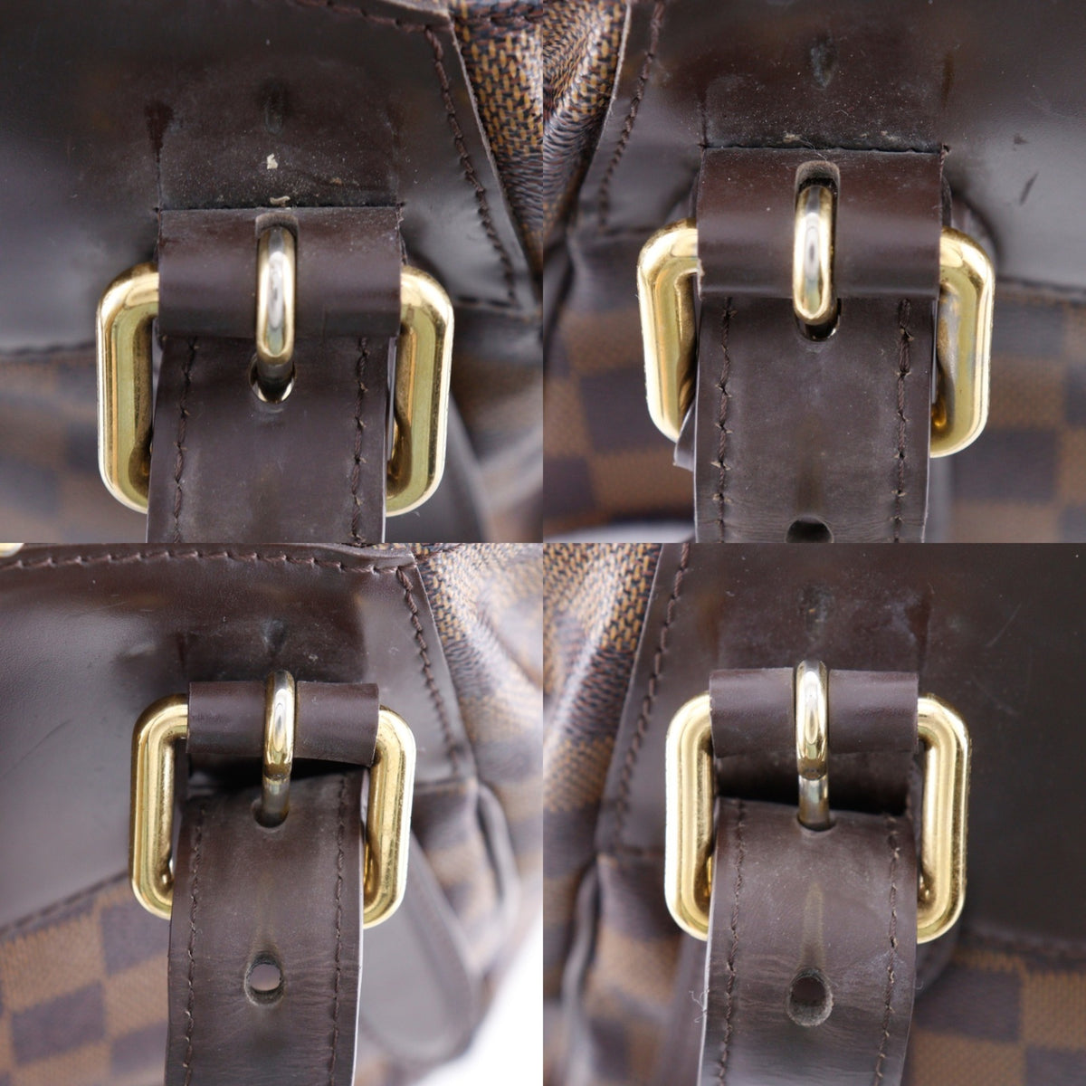 Louis Vuitton Brown Damier Canvas Tote Bag (Pre-Owned)