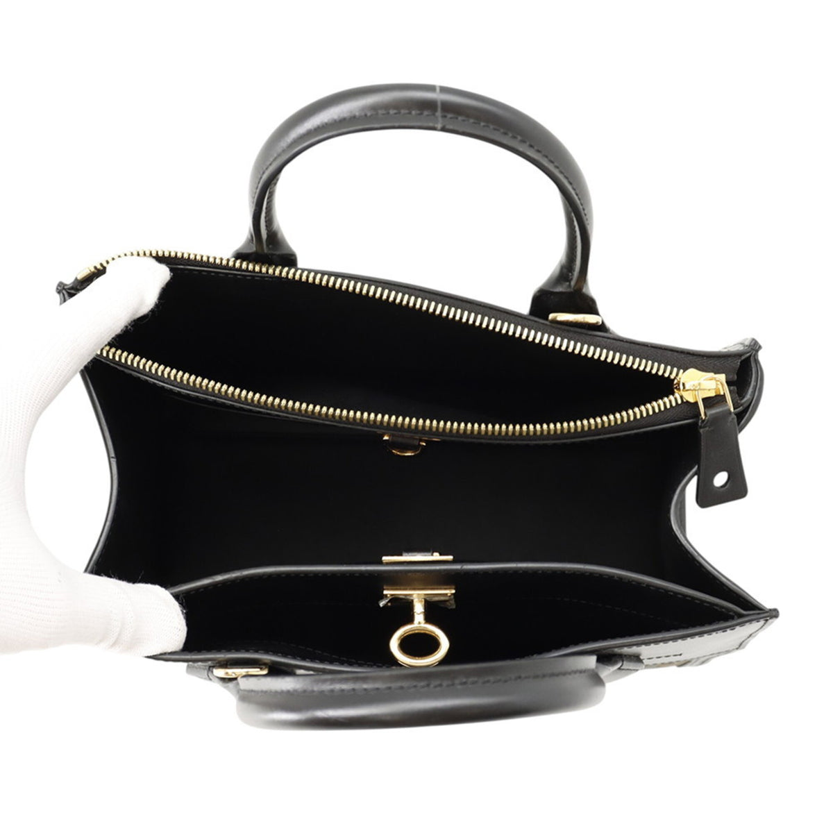 Louis Vuitton Monogram Reverse Noir Monogram Reverse Handbag Shoulder Bag (Pre-Owned)