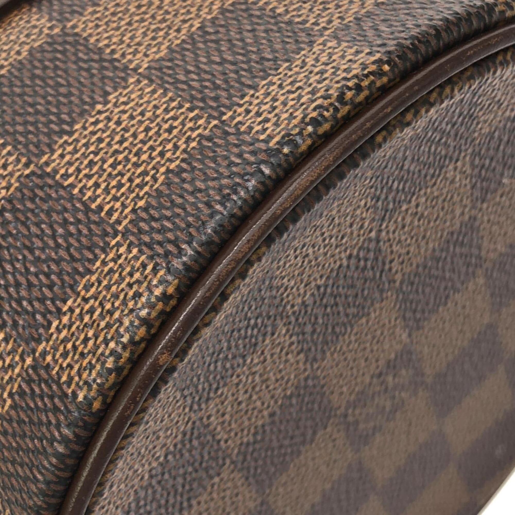 Louis Vuitton Brown Coated Canvas Handbag (Pre-Owned)