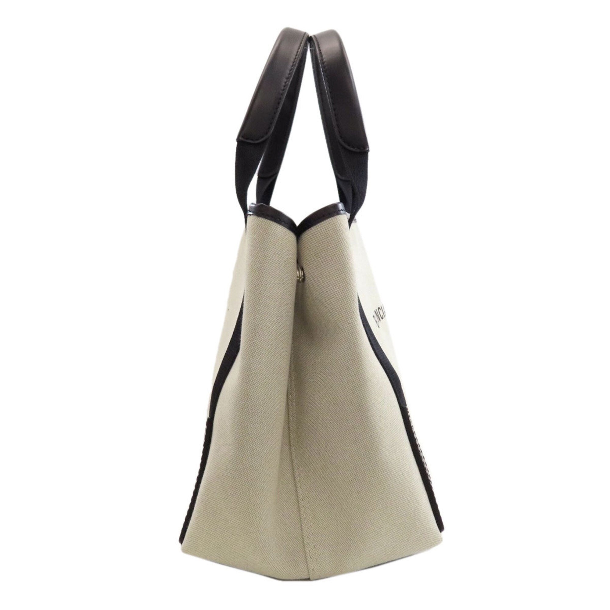 Balenciaga Black White Canvas Handbag (Pre-Owned)