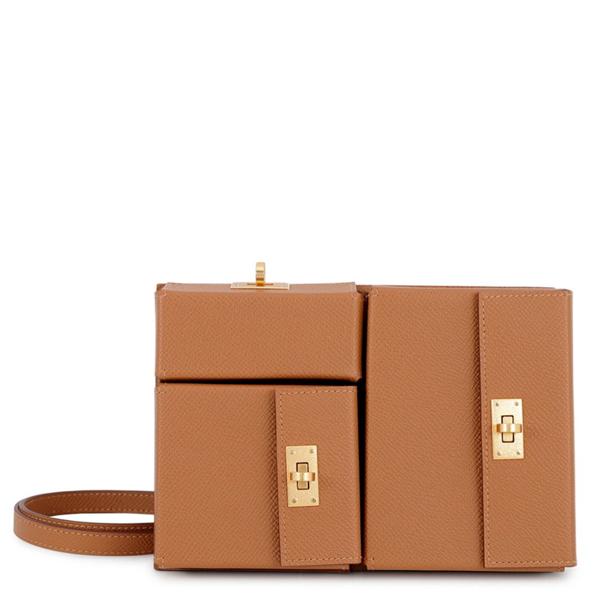 Hermes Kelly Gold Epsom Leather Handbag (Pre-Owned)