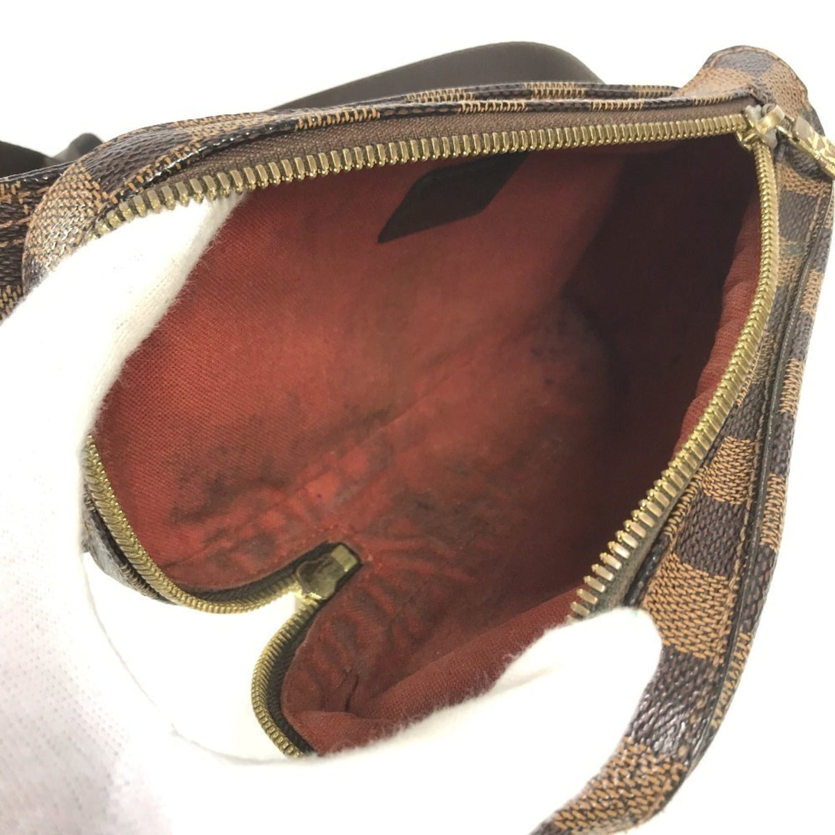 Louis Vuitton Brown Damier Canvas Ebene Damier Canvas Fanny Pack Shoulder Bag (Pre-Owned)