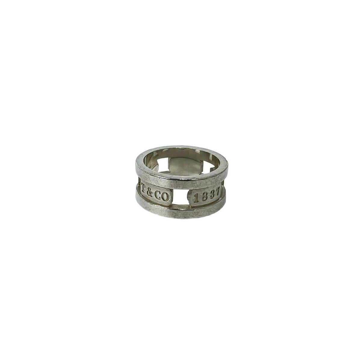 Tiffany Silver Silver 925 Band Ring (Pre-Owned)