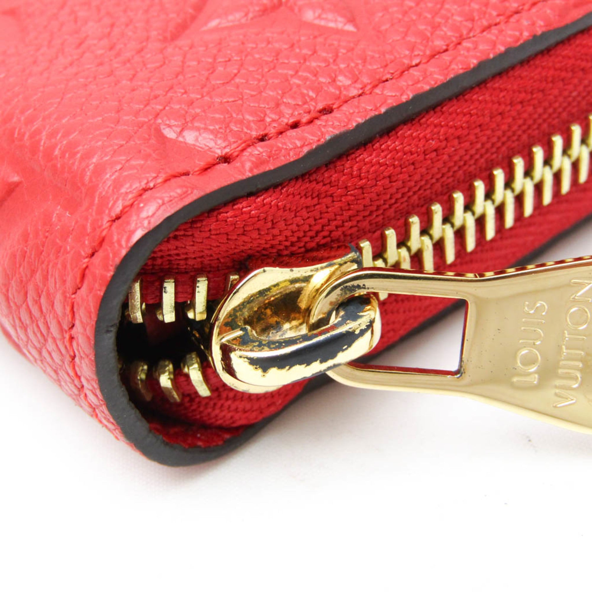 Louis Vuitton Monogram Empreinte Sacrlet Monogram Empreinte Long Wallet (Bi-Fold) (Pre-Owned)