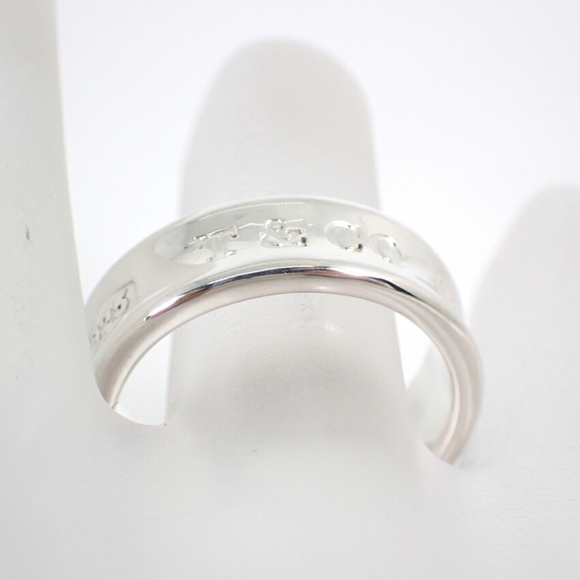 Tiffany Sterling Silver 925 Band Ring (Pre-Owned)