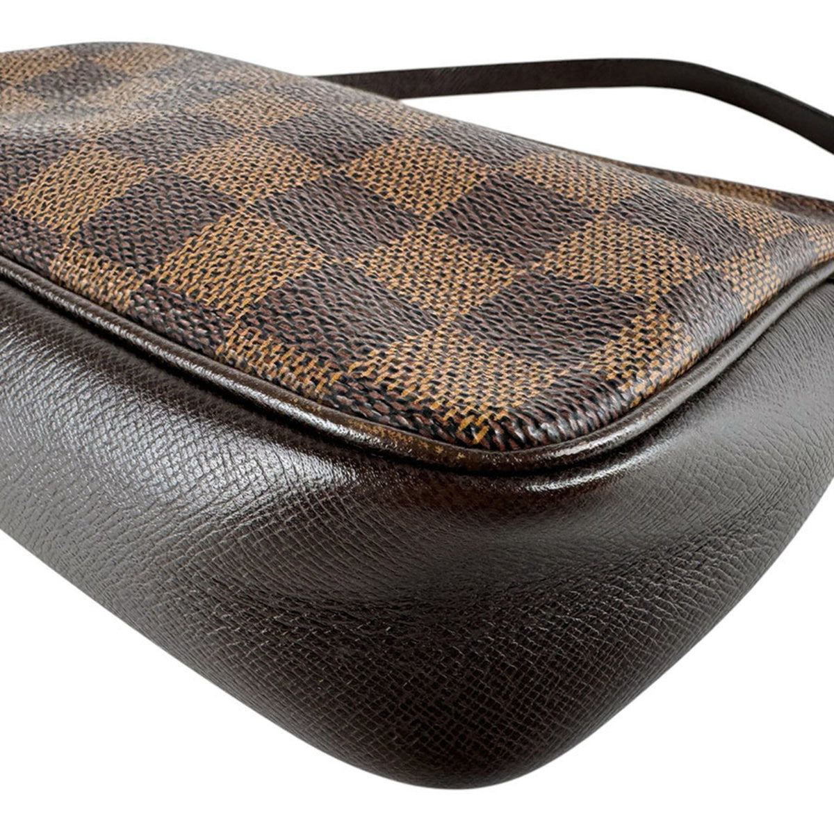 Louis Vuitton Damier Canvas Ebene Damier Canvas Handbag (Pre-Owned)