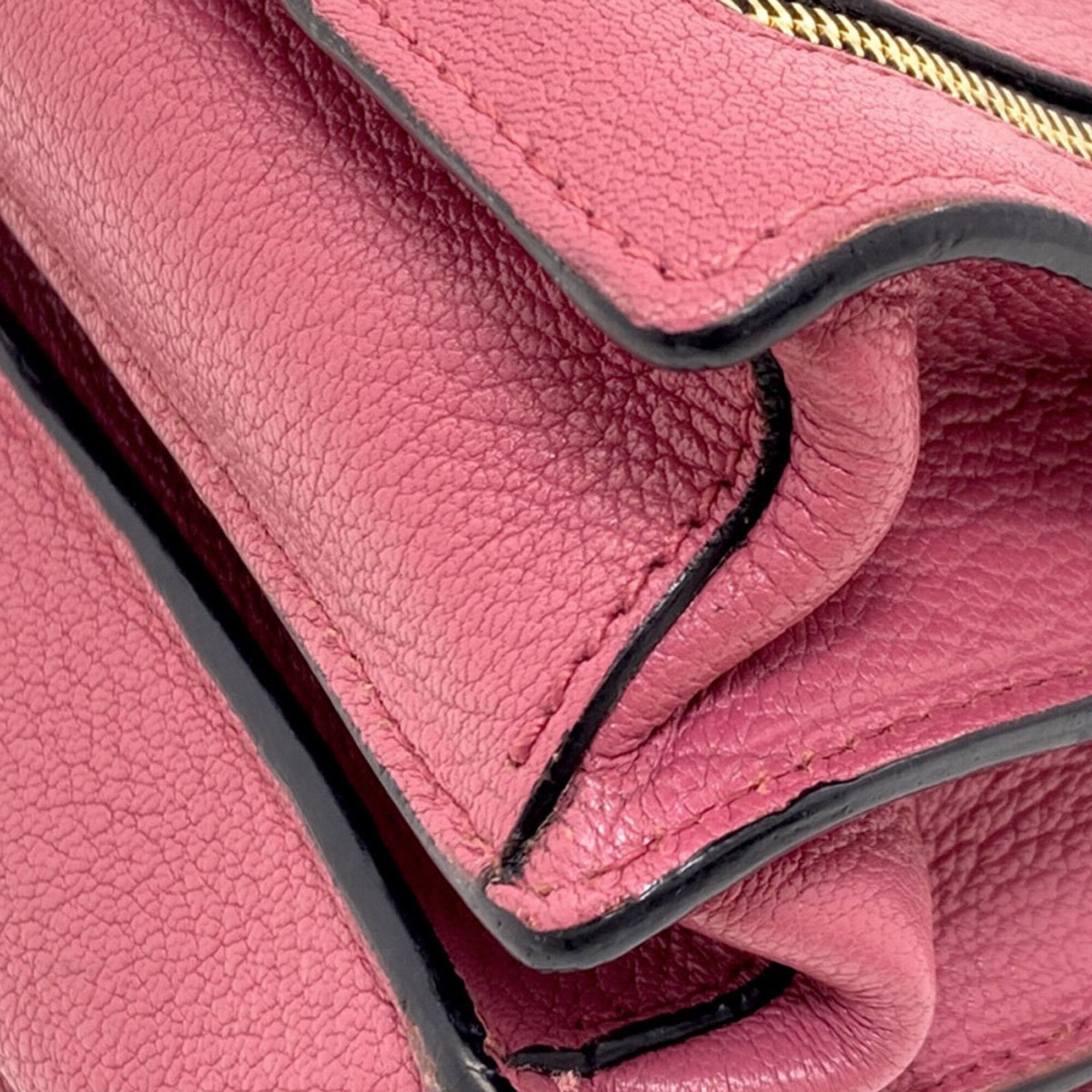 Miu Miu Pink Leather Handbag (Pre-Owned)