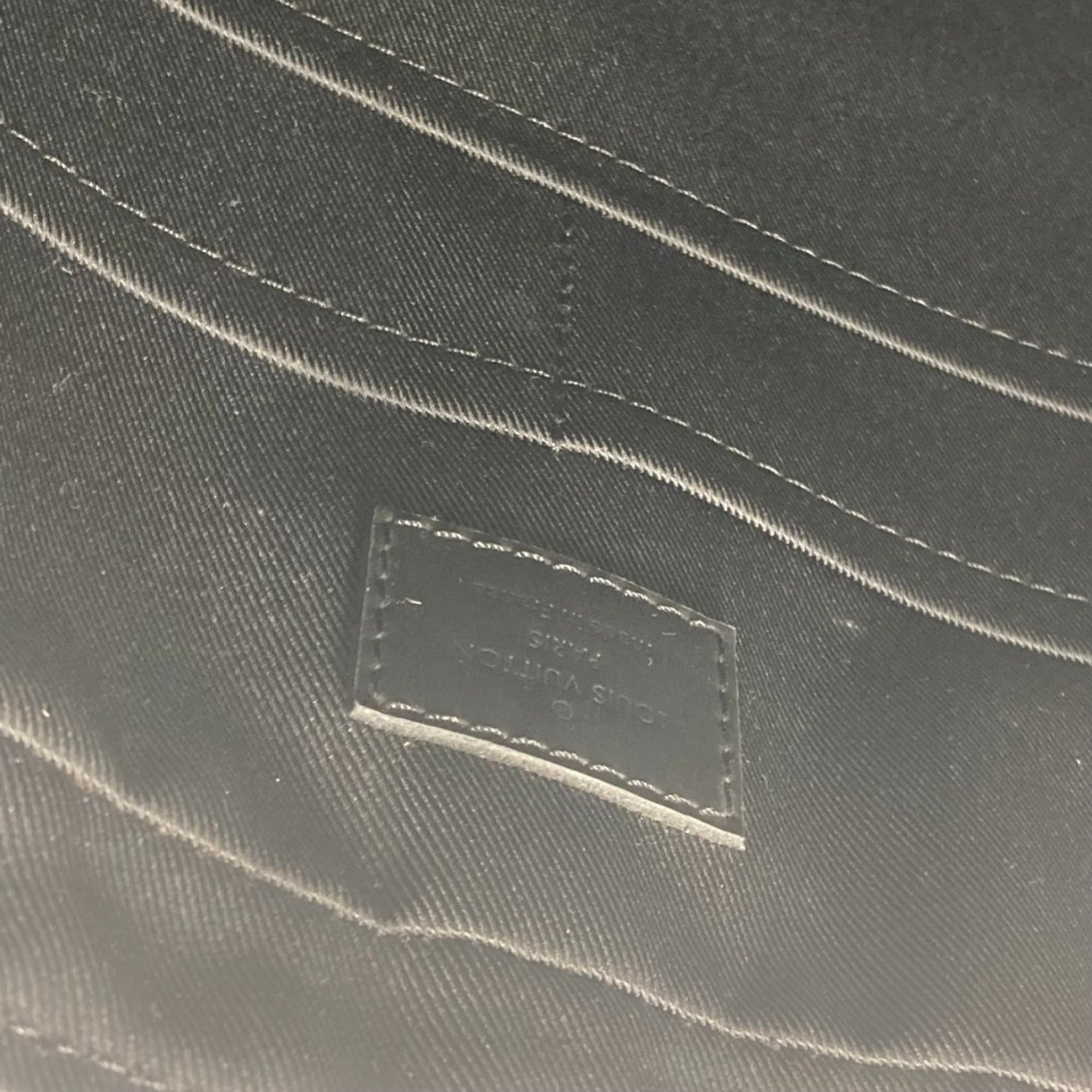 Louis Vuitton Black Damier Graphite Handbag Tote Bag (Pre-Owned)