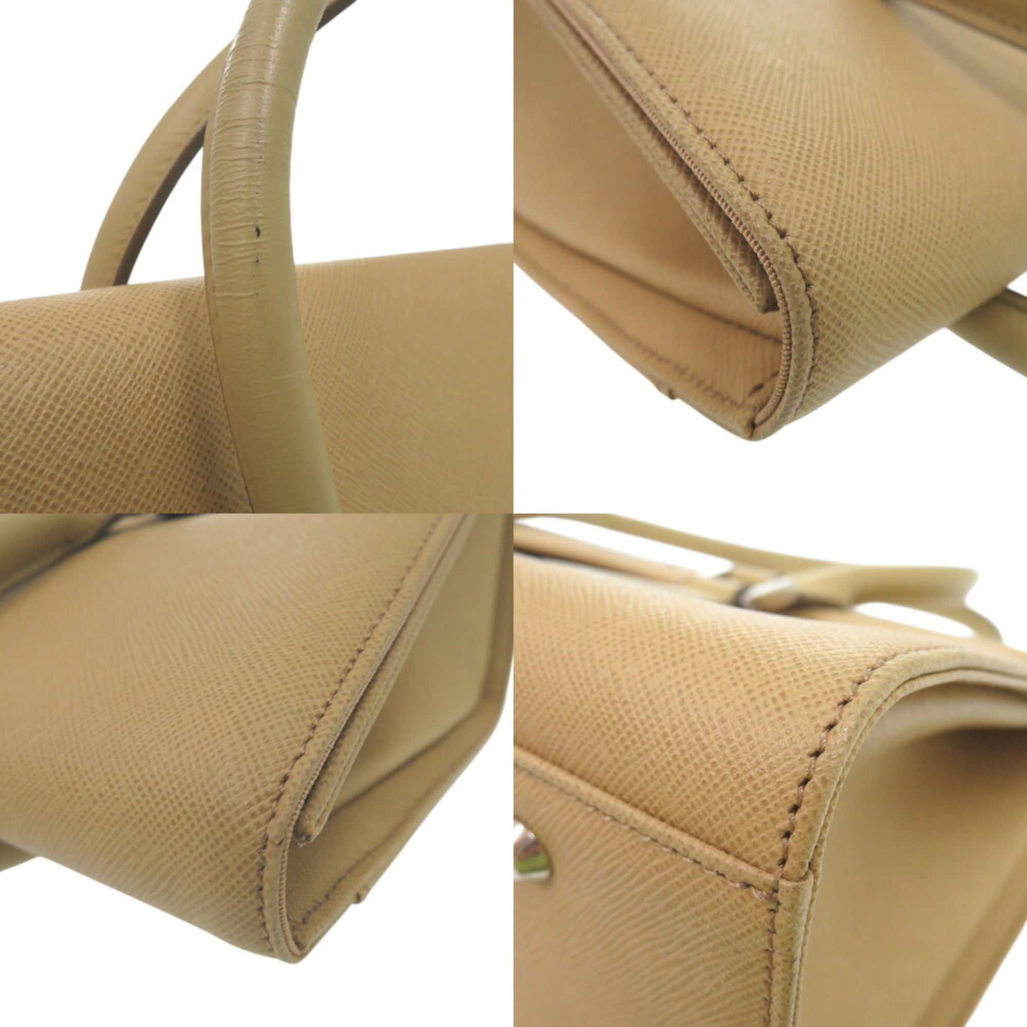 Burberry Beige Pvc Handbag (Pre-Owned)