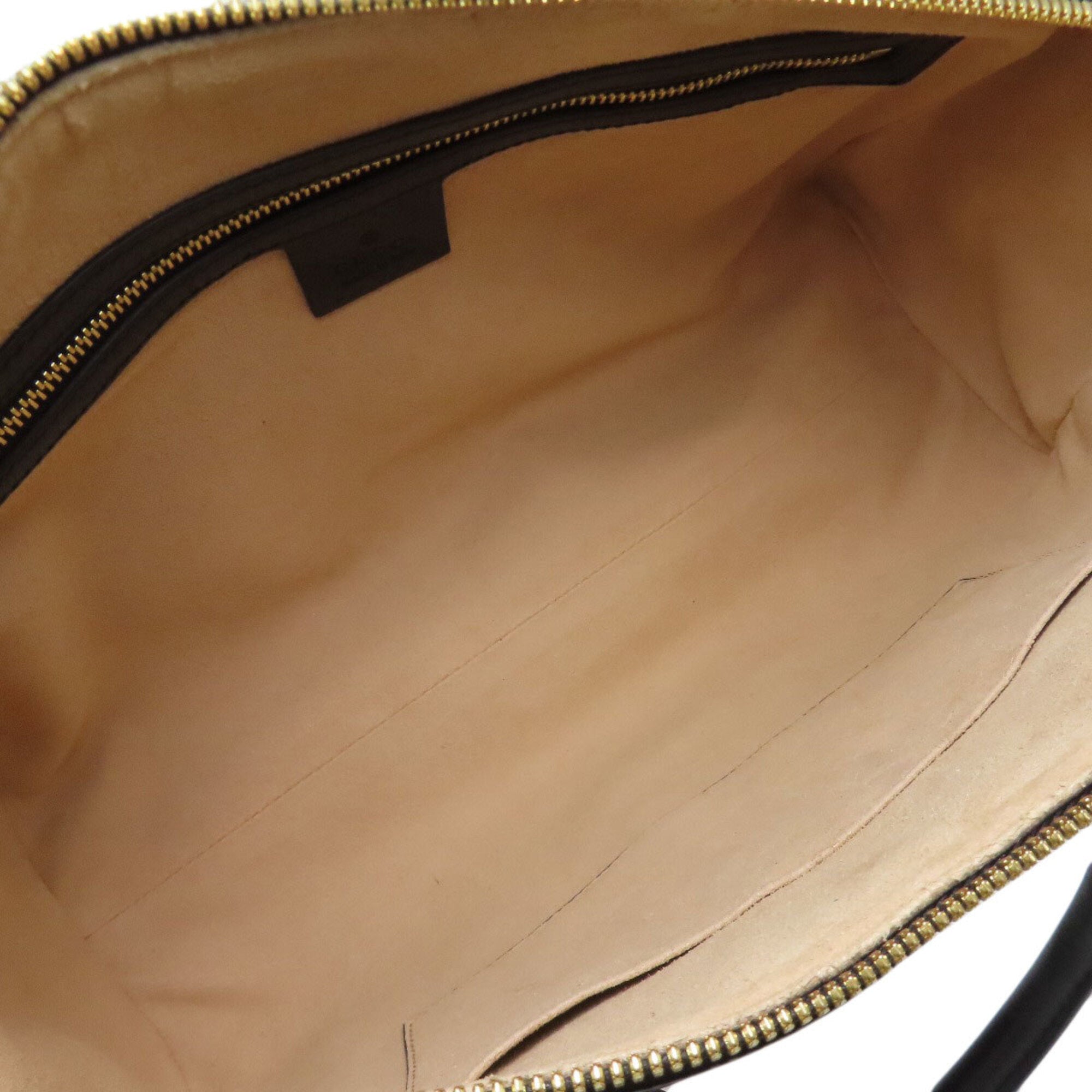Gucci Black Leather Handbag (Pre-Owned)