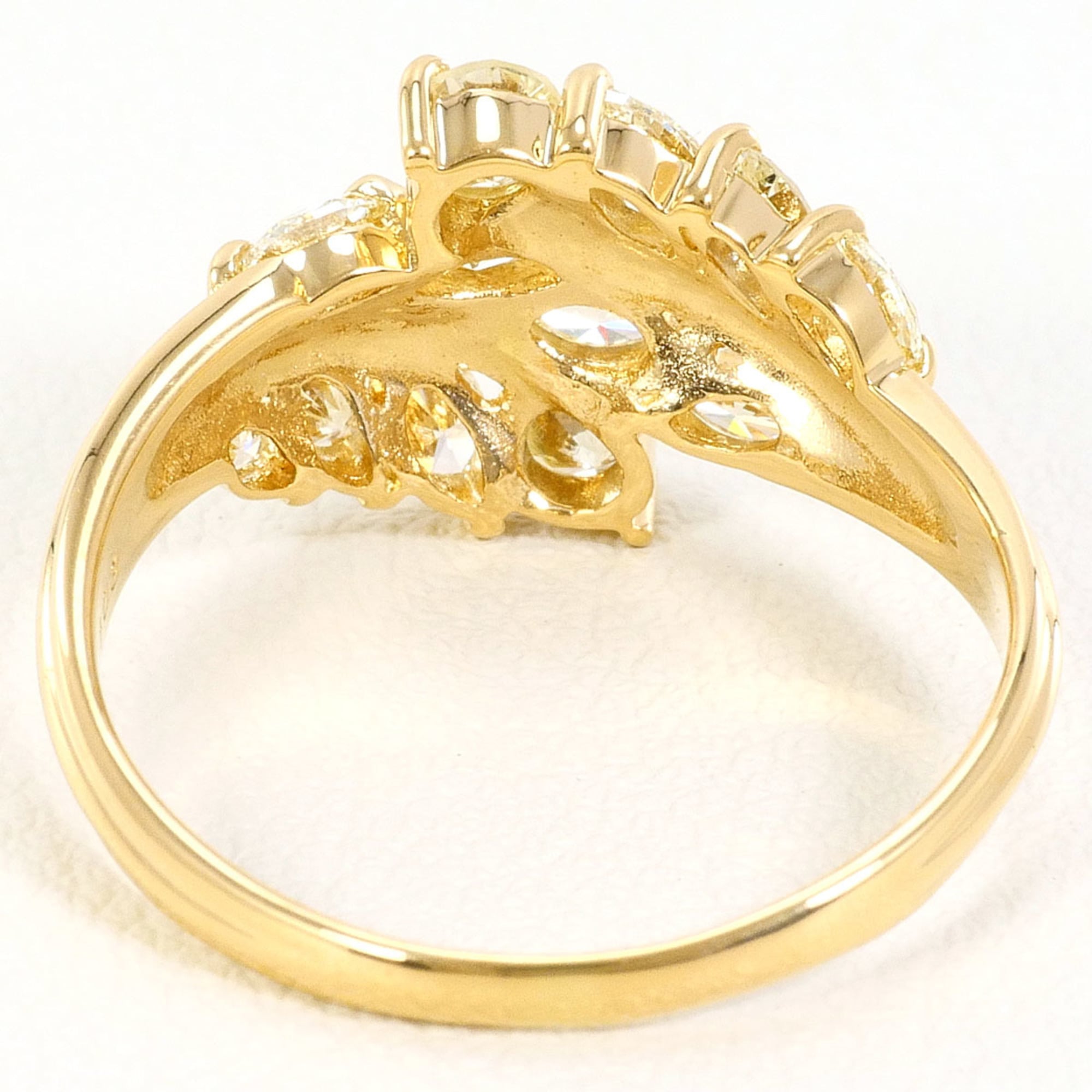 Unbranded Yellow Yellow Gold Yellow Gold (18K) Band Ring (Pre-Owned)
