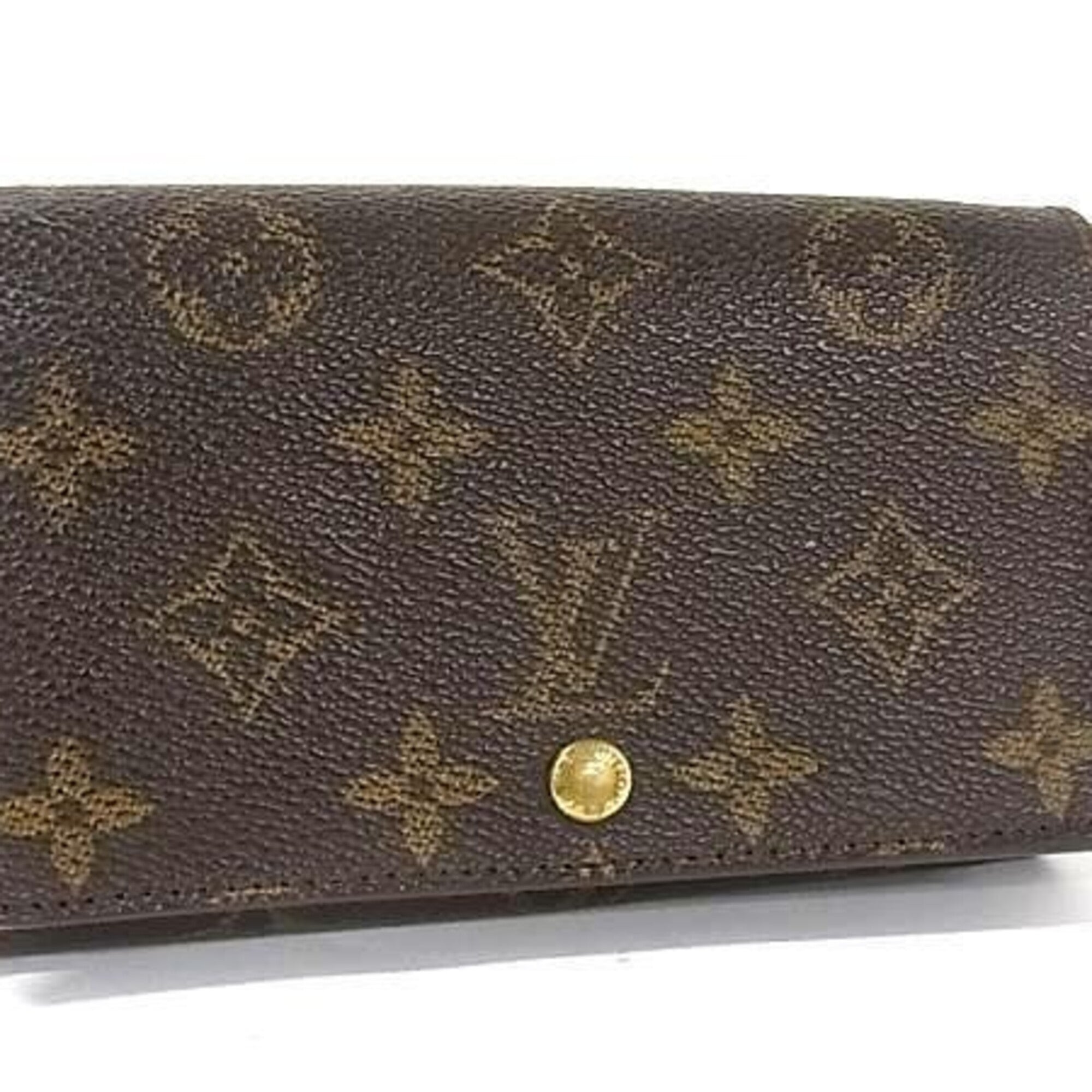 Louis Vuitton Brown Monogram Monogram Wallet (Bi-Fold) (Pre-Owned)