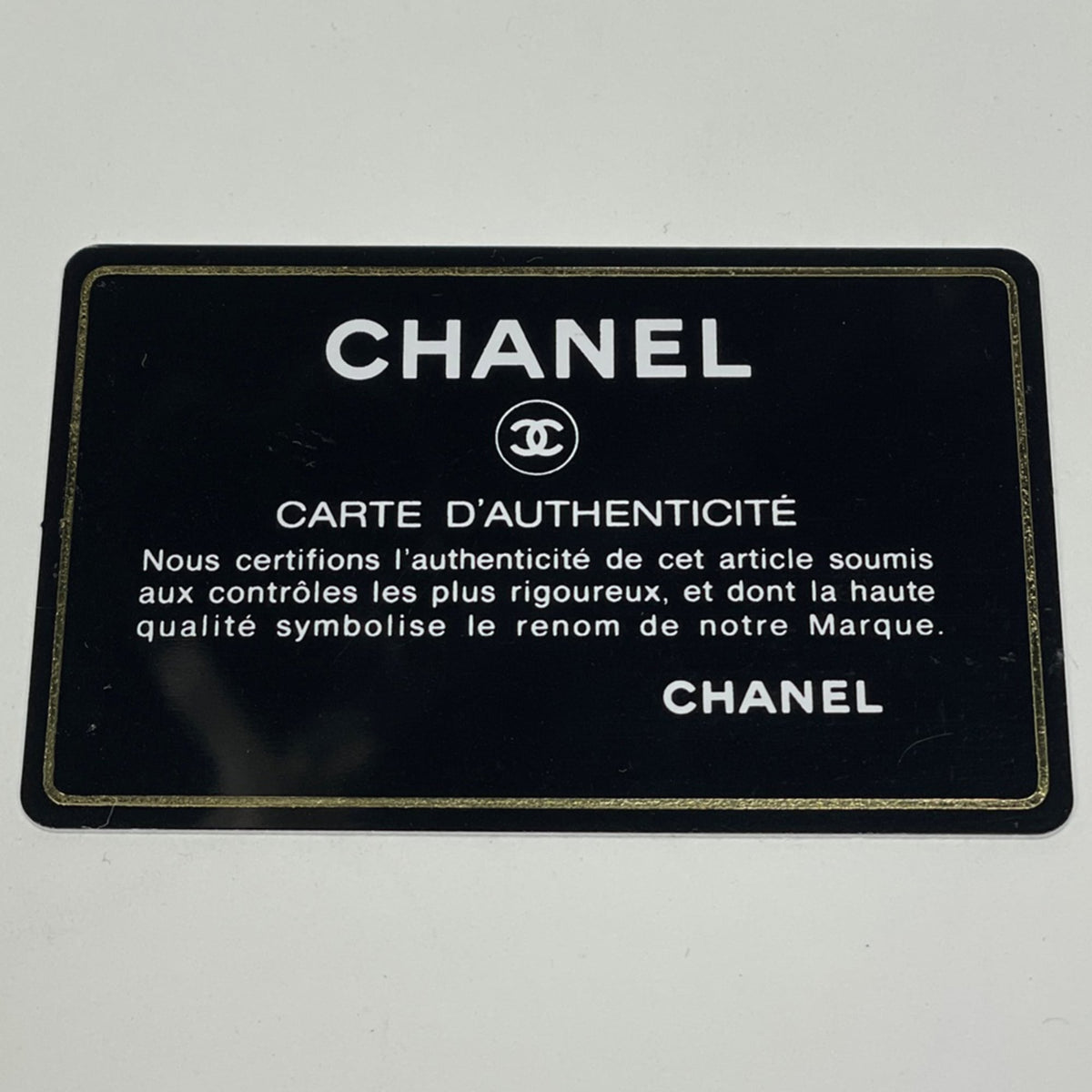 Chanel Black White Canvas Handbag Tote Bag (Pre-Owned)