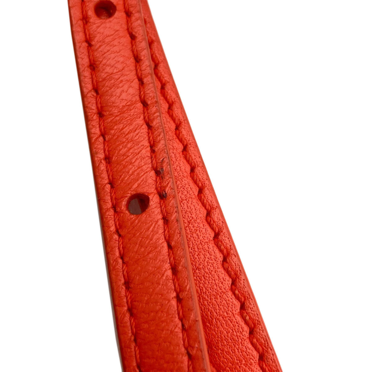 Fendi Orange Leather Handbag (Pre-Owned)