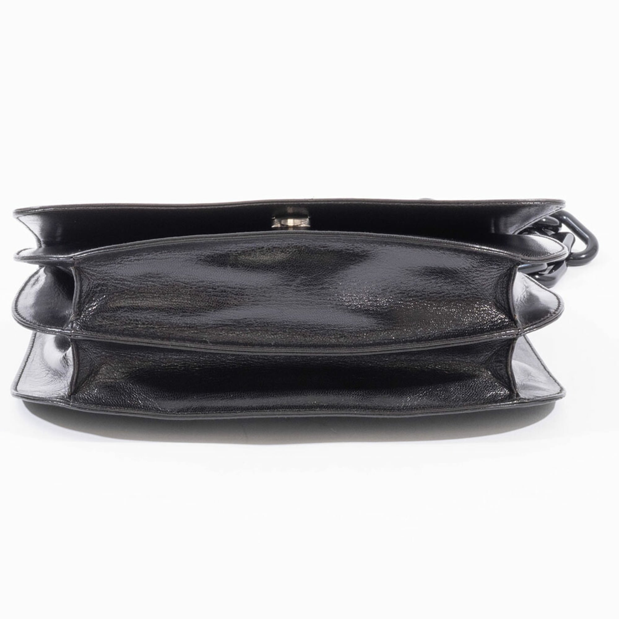 Prada Black Leather Shoulder Bag (Pre-Owned)