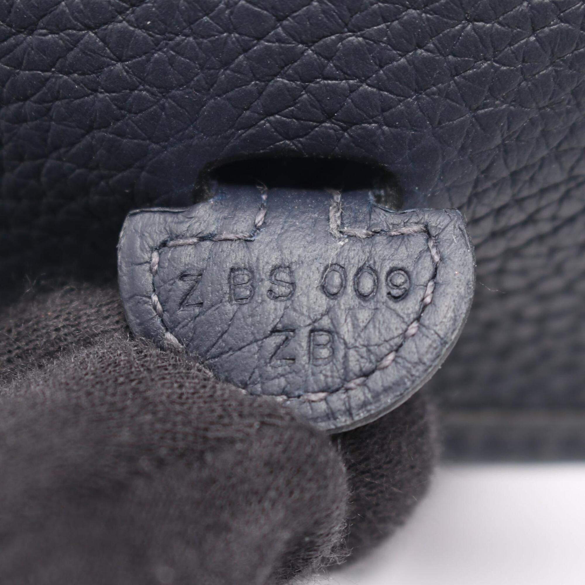Hermes Blue Nuit Navy Taurillon Clemence Leather Handbag Shoulder Bag (Pre-Owned)