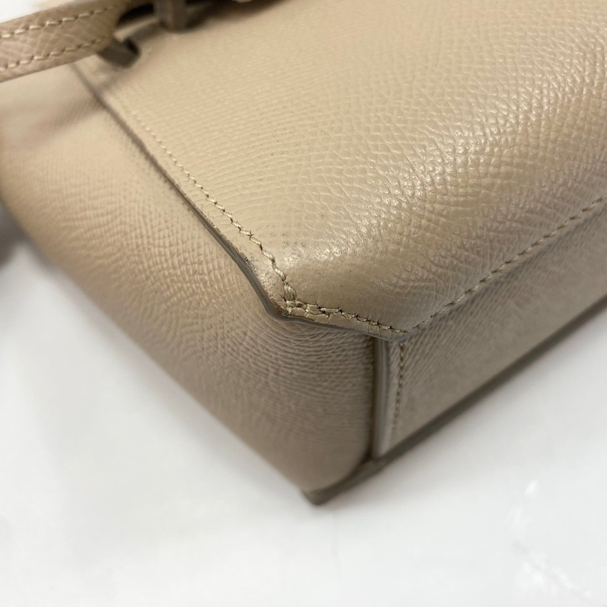 Celine Beige Handbag Shoulder Bag (Pre-Owned)