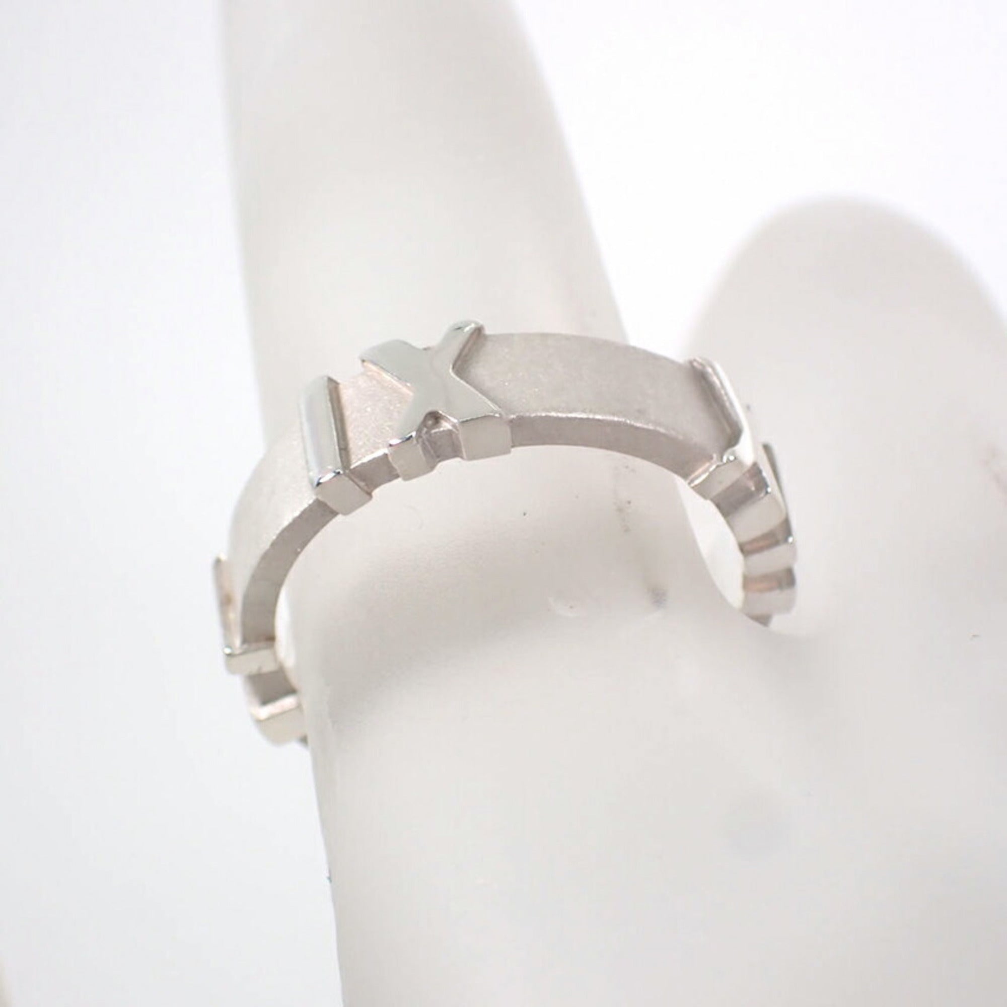 Tiffany Sterling Silver 925 Band Ring (Pre-Owned)