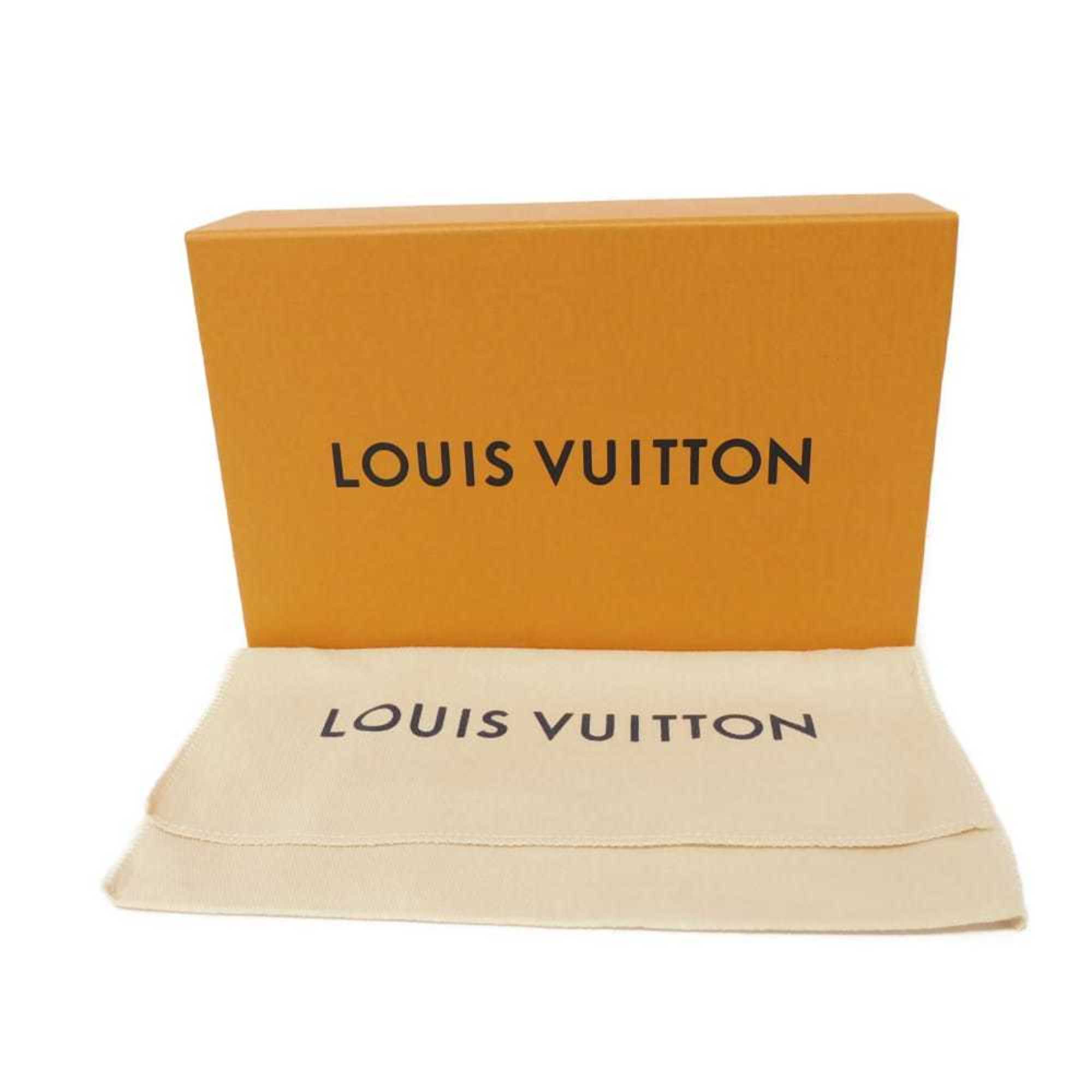 Louis Vuitton Blue Cobalt Monogram Monogram Cobalt Taiga Leather Leather Canvas Monogram Pochette Pouch (Pre-Owned)