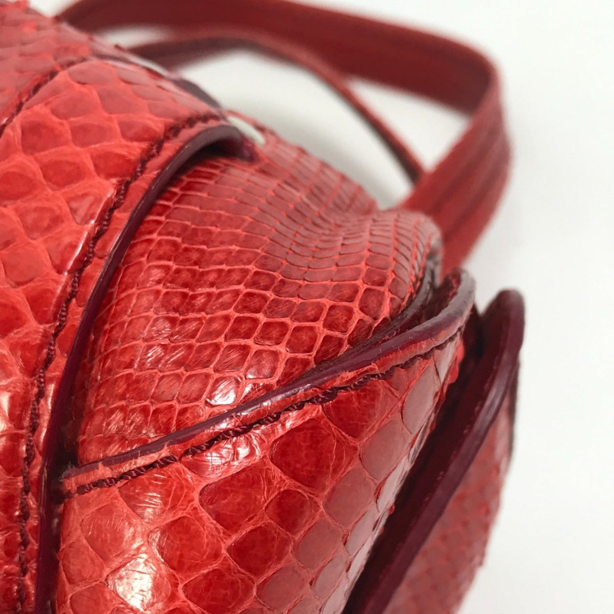 Celine Red Other Boston Bag (Pre-Owned)
