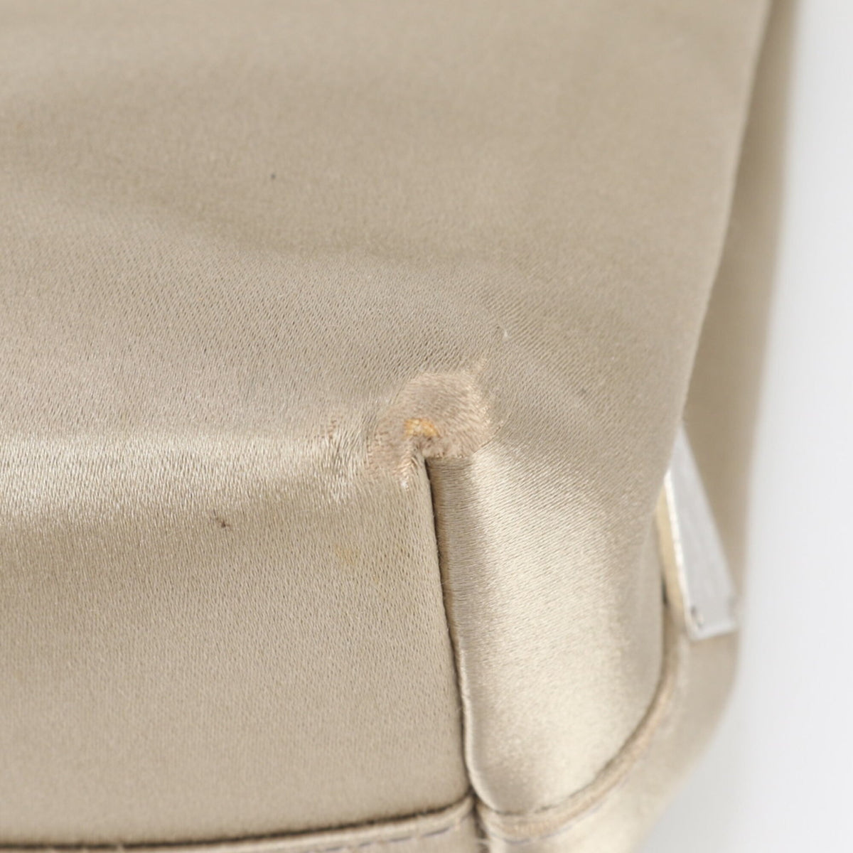 Prada Gold Handbag Shoulder Bag Tote Bag (Pre-Owned)