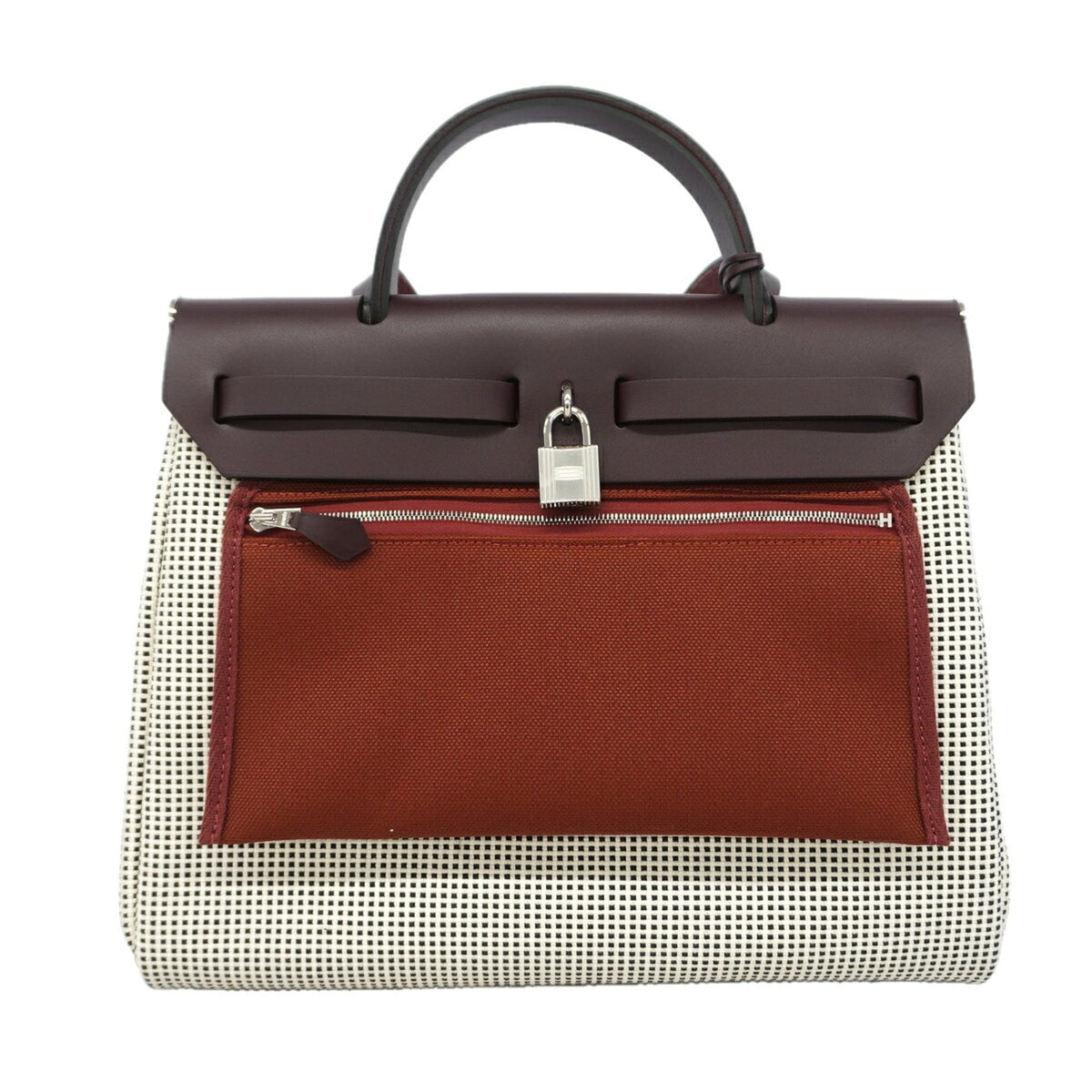 Hermes Silver Handbag (Pre-Owned)