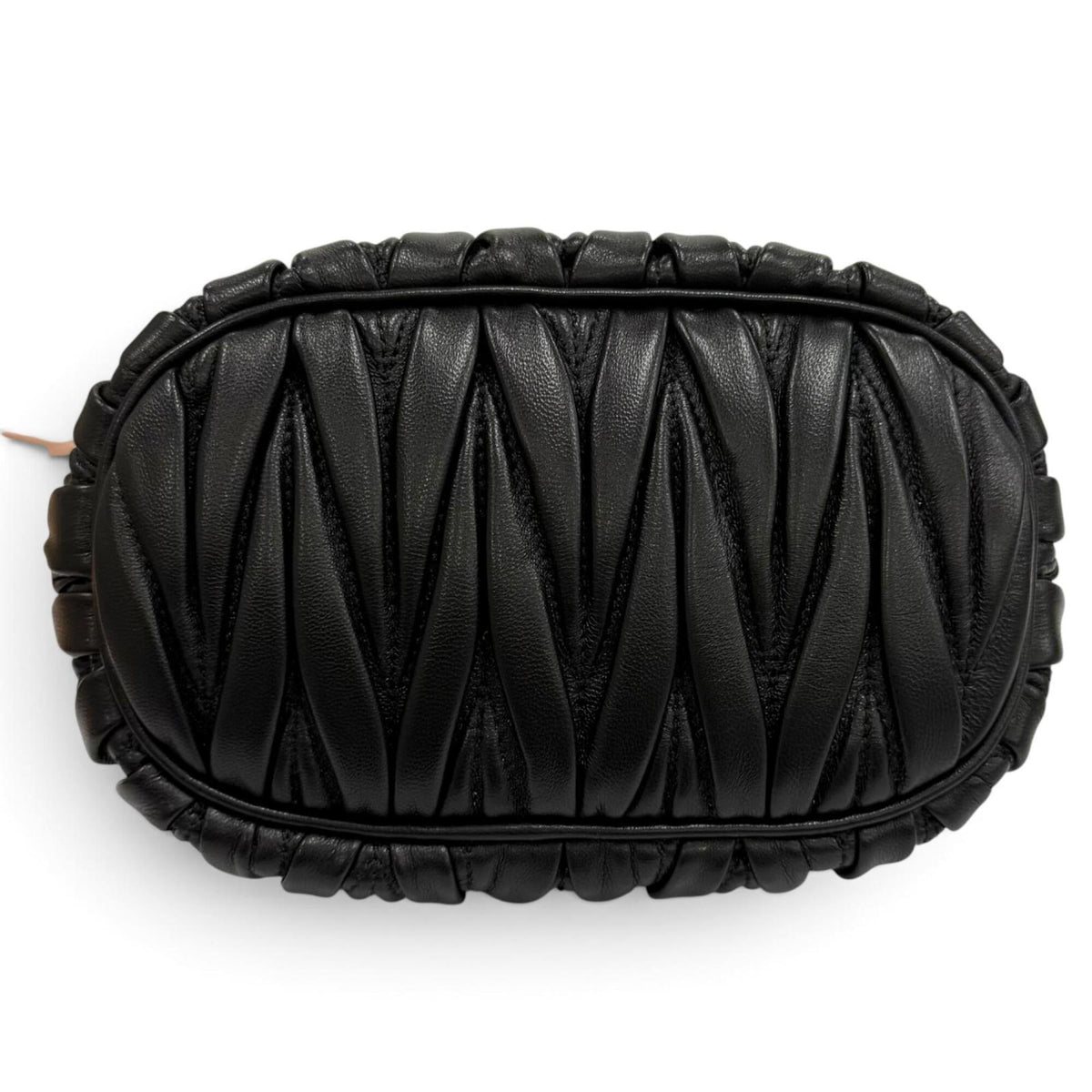 Miu Miu Black Leather Shoulder Bag (Pre-Owned)