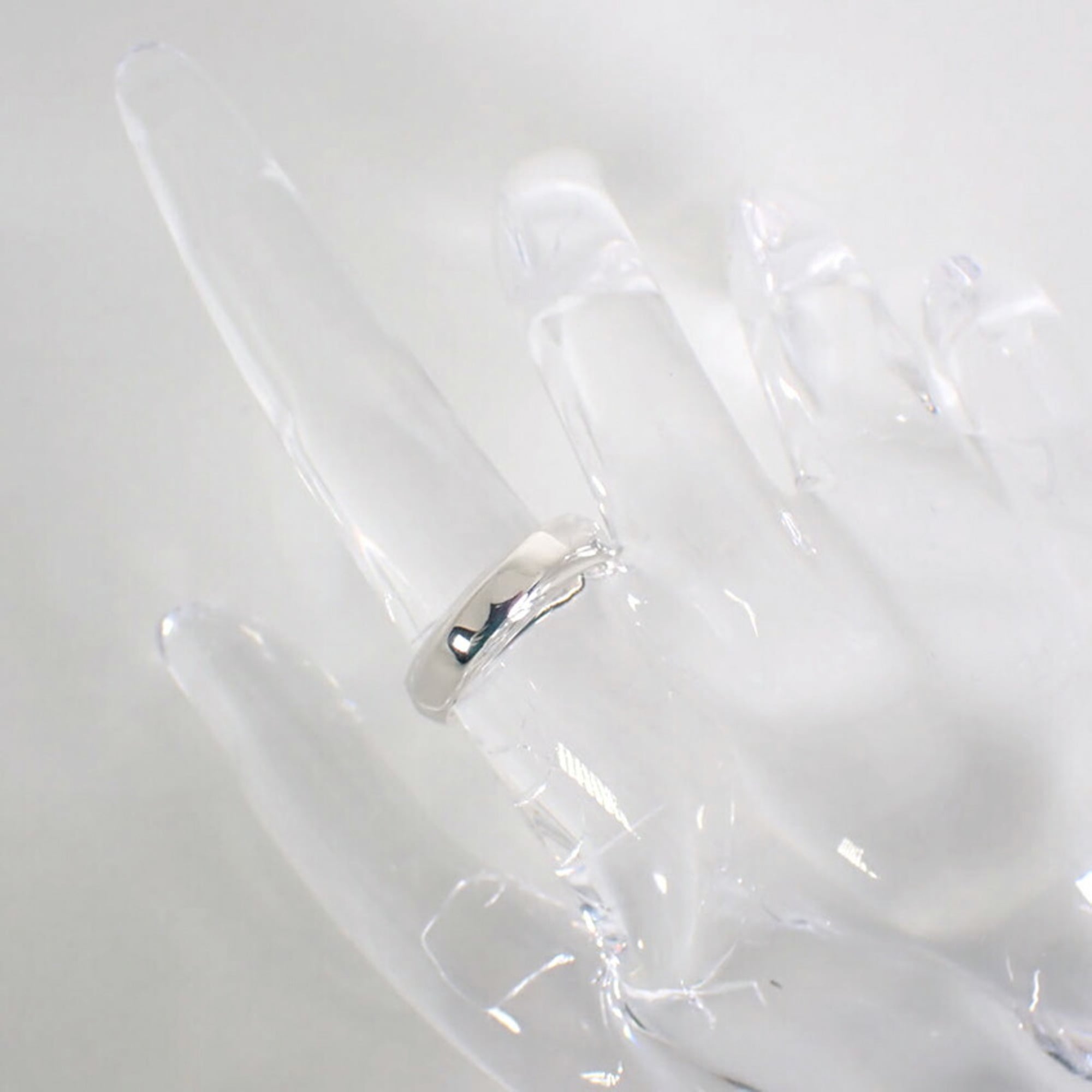 Tiffany Sterling Silver 925 Band Ring (Pre-Owned)