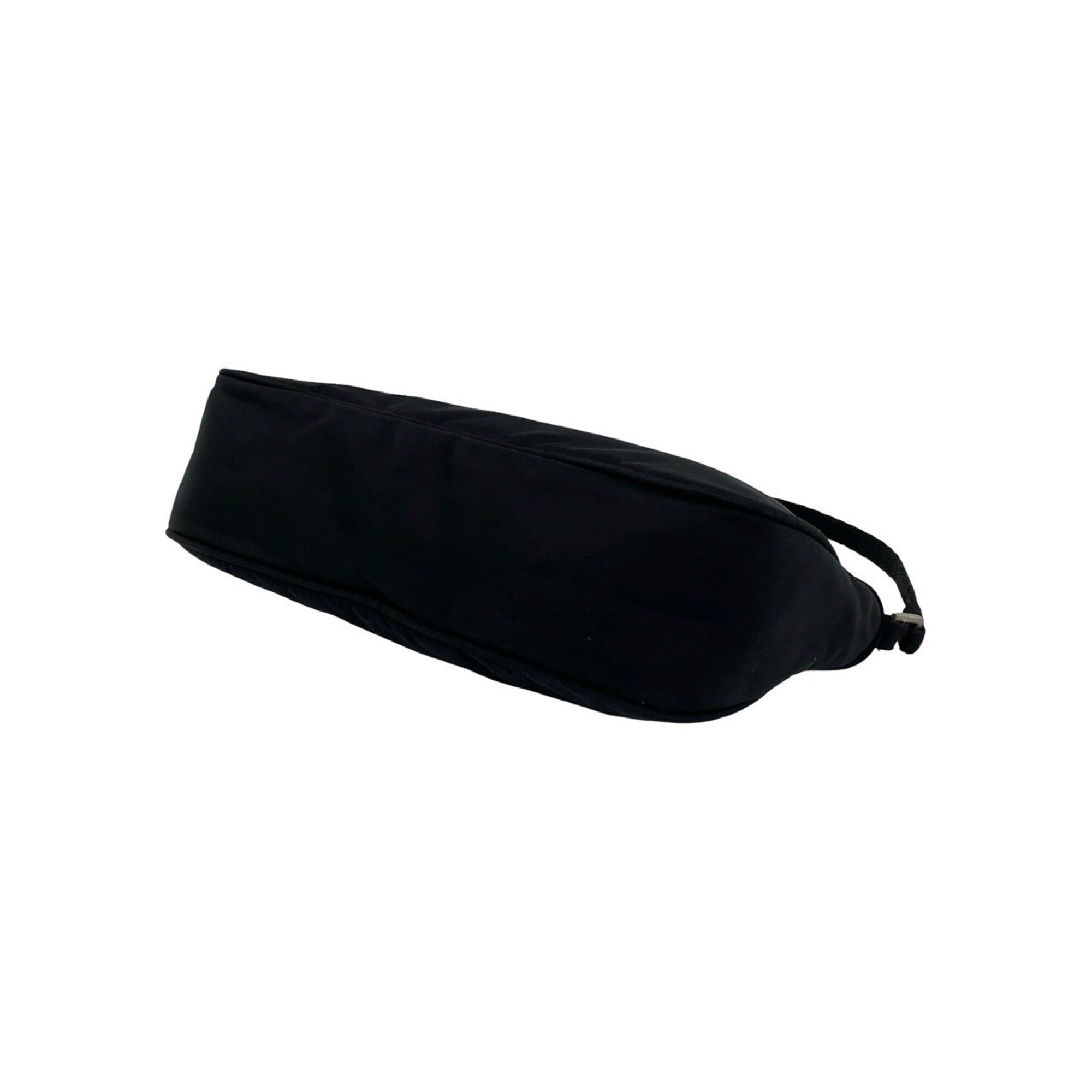 Prada Black Nylon Handbag Pouch Shoulder Bag (Pre-Owned)