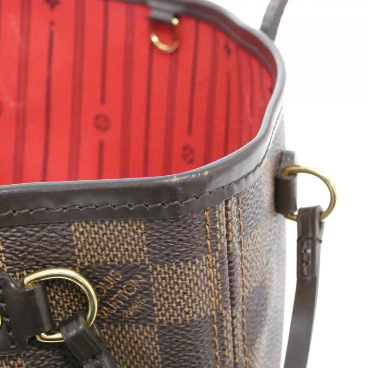 Louis Vuitton Brown Coated Canvas Handbag (Pre-Owned)
