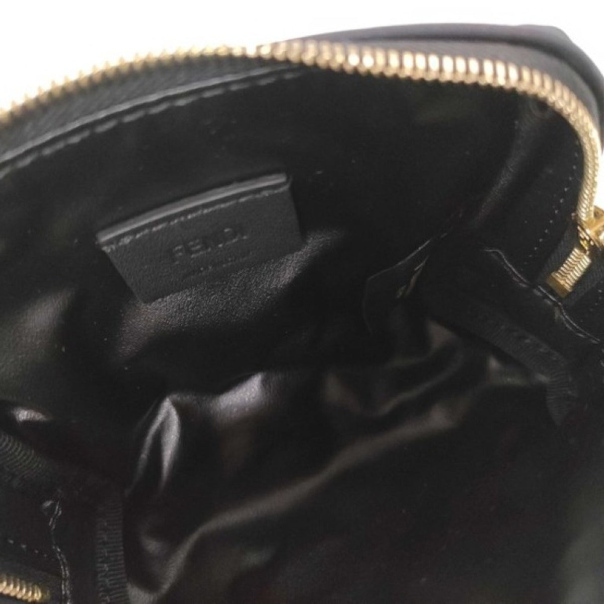 Fendi Black Canvas Pouch (Pre-Owned)