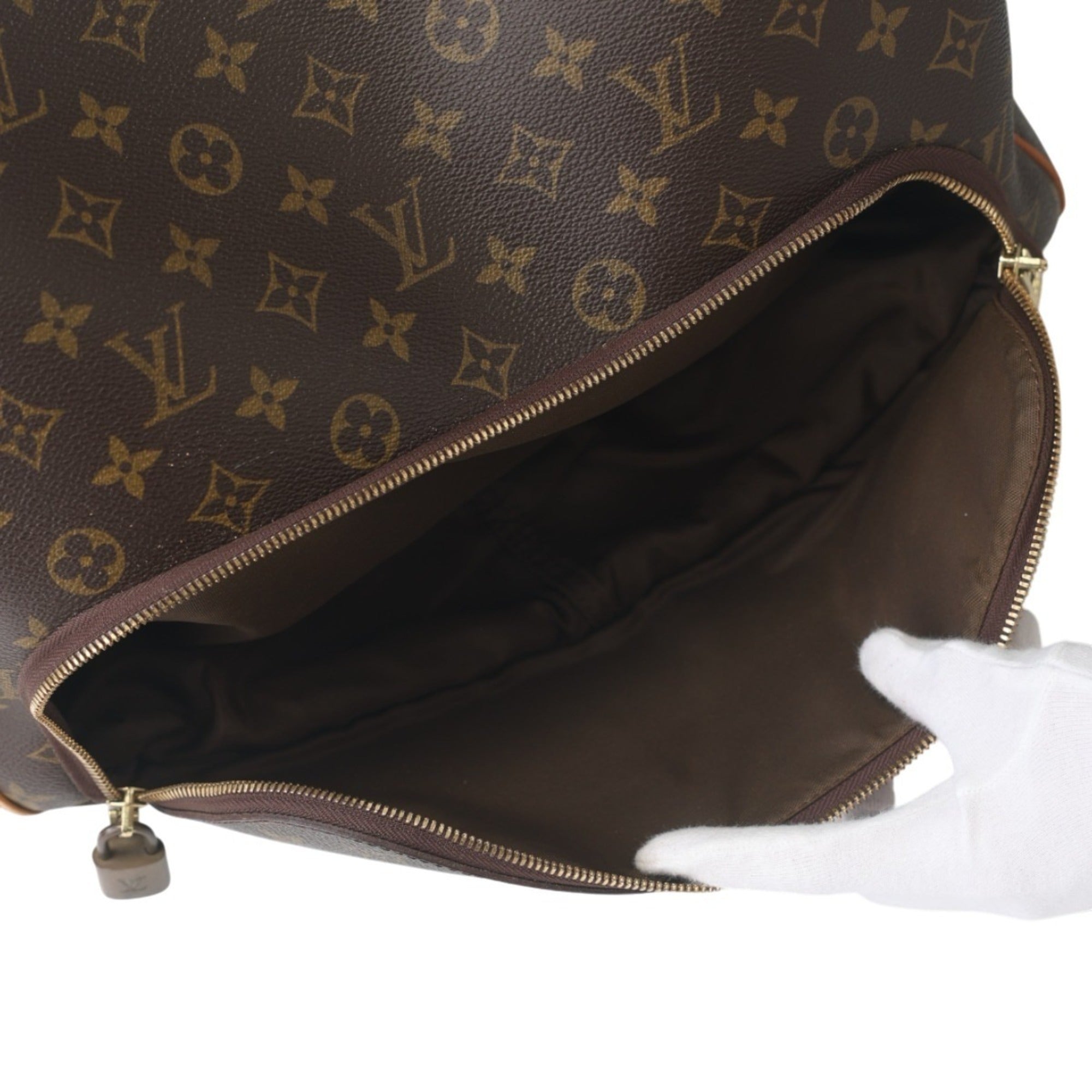 Louis Vuitton Monogram Brown Monogram Boston Bag Sports Bag (Pre-Owned)