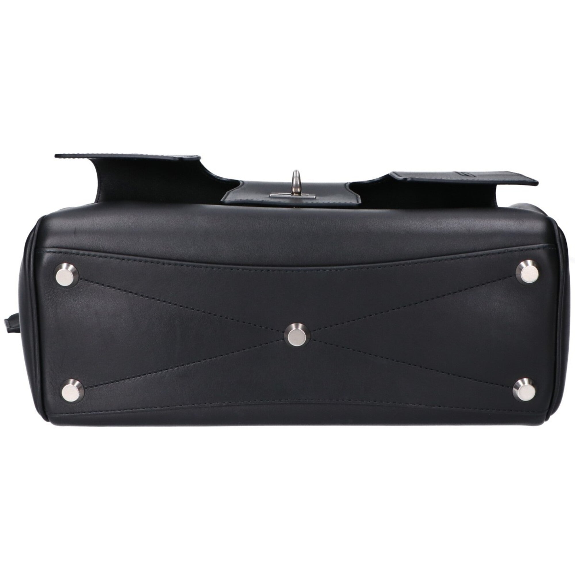 Balenciaga Black Leather Shoulder Bag (Pre-Owned)