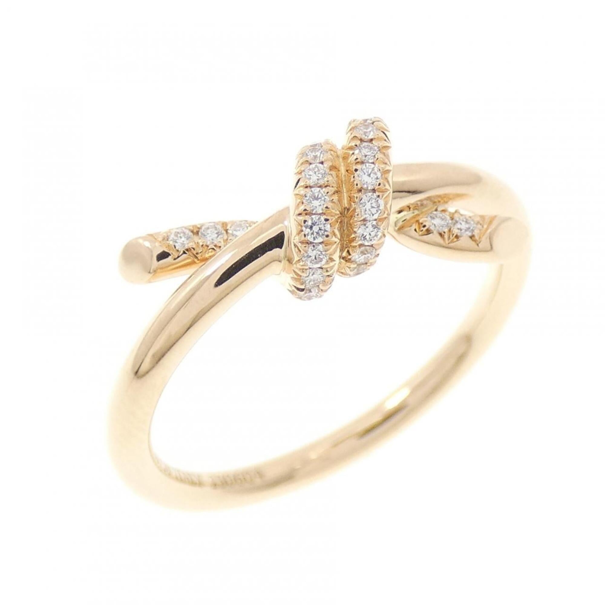 Tiffany Pink Gold (18K) Band Ring (Pre-Owned)
