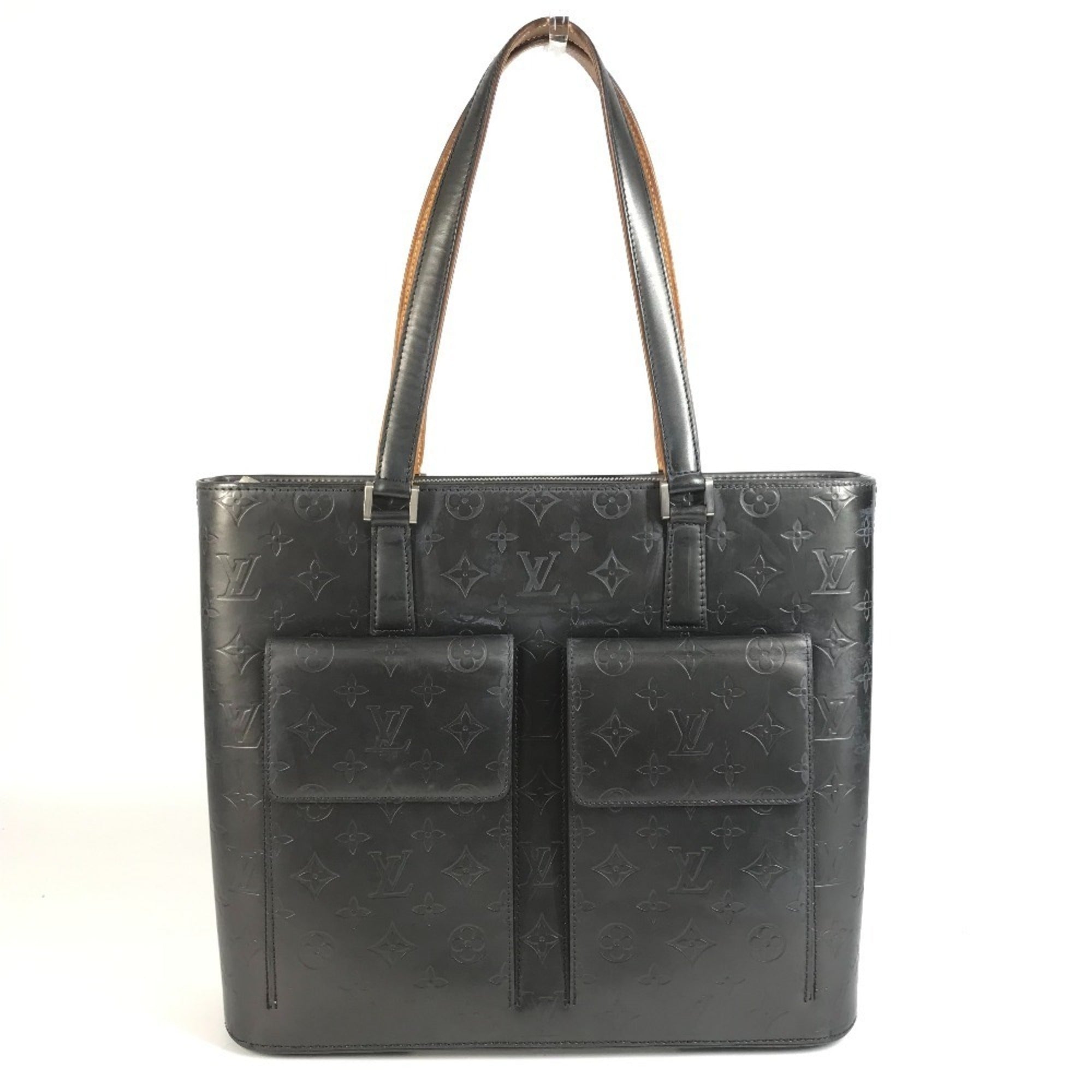 Louis Vuitton Monogram Mat Navy Monogram Mat Handbag Shoulder Bag Tote Bag (Pre-Owned)