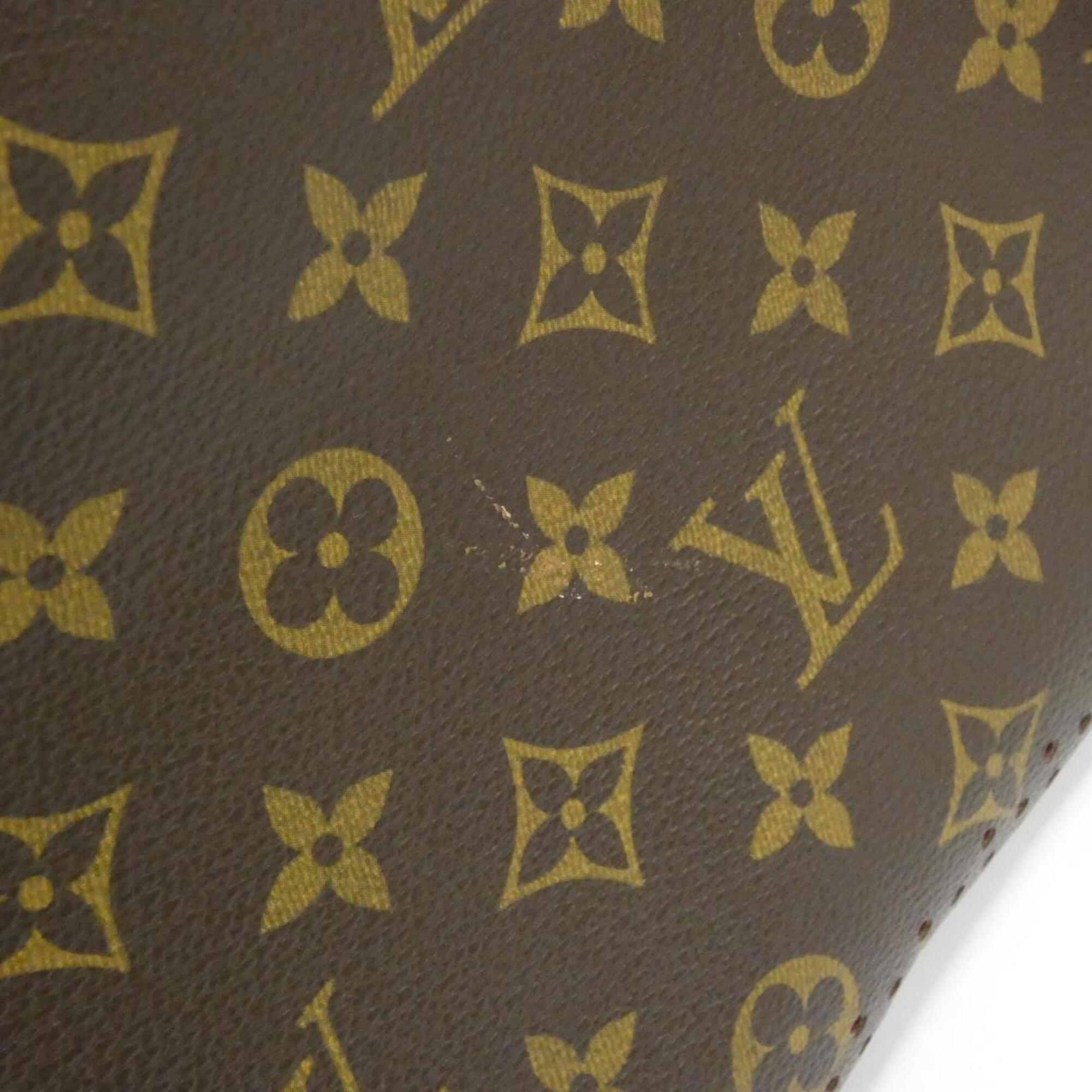 Louis Vuitton Fuchsia Marron Monogram Monogram Perforated Boston Bag (Pre-Owned)