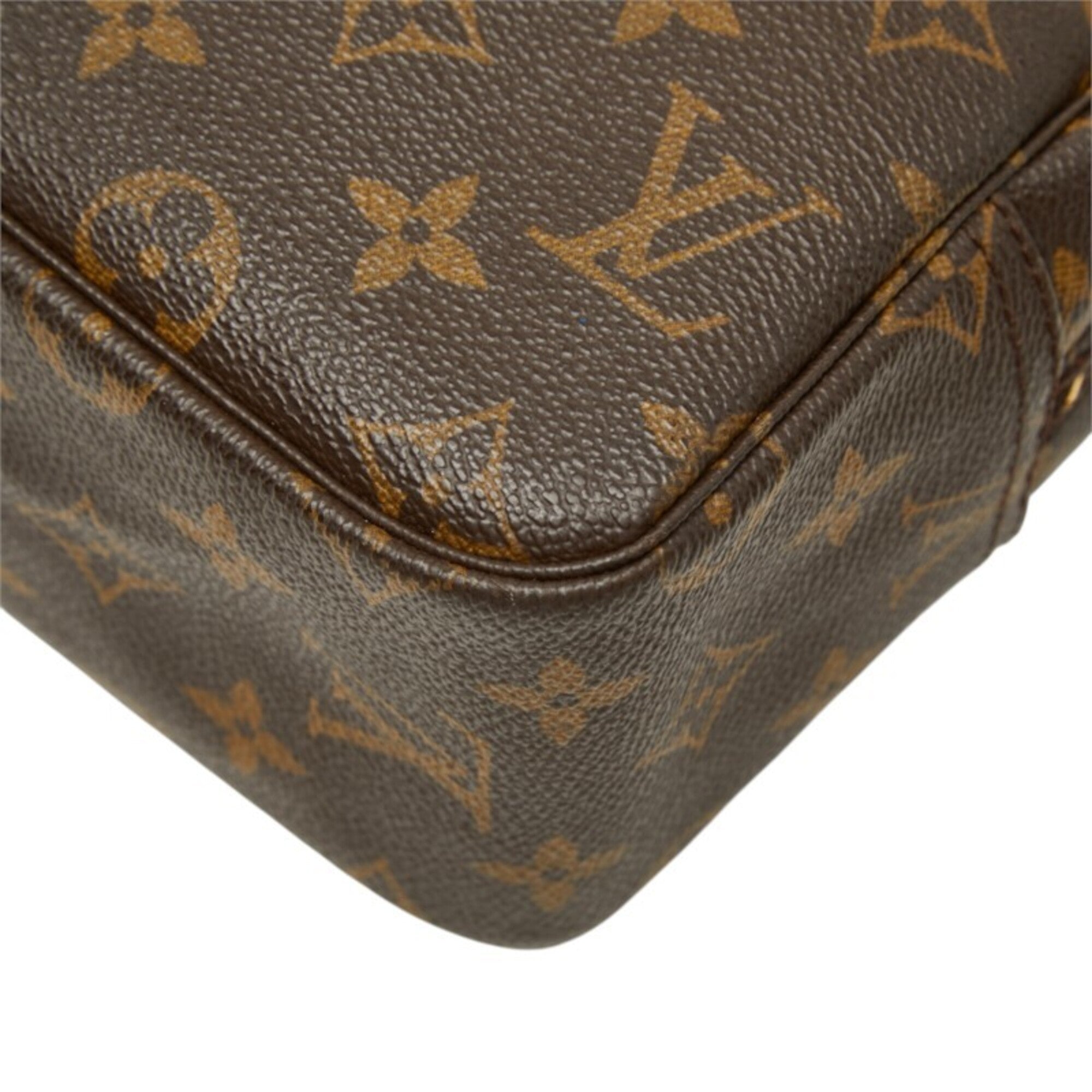 Louis Vuitton Brown Monogram Monogram Clutch Bag Pouch (Pre-Owned)
