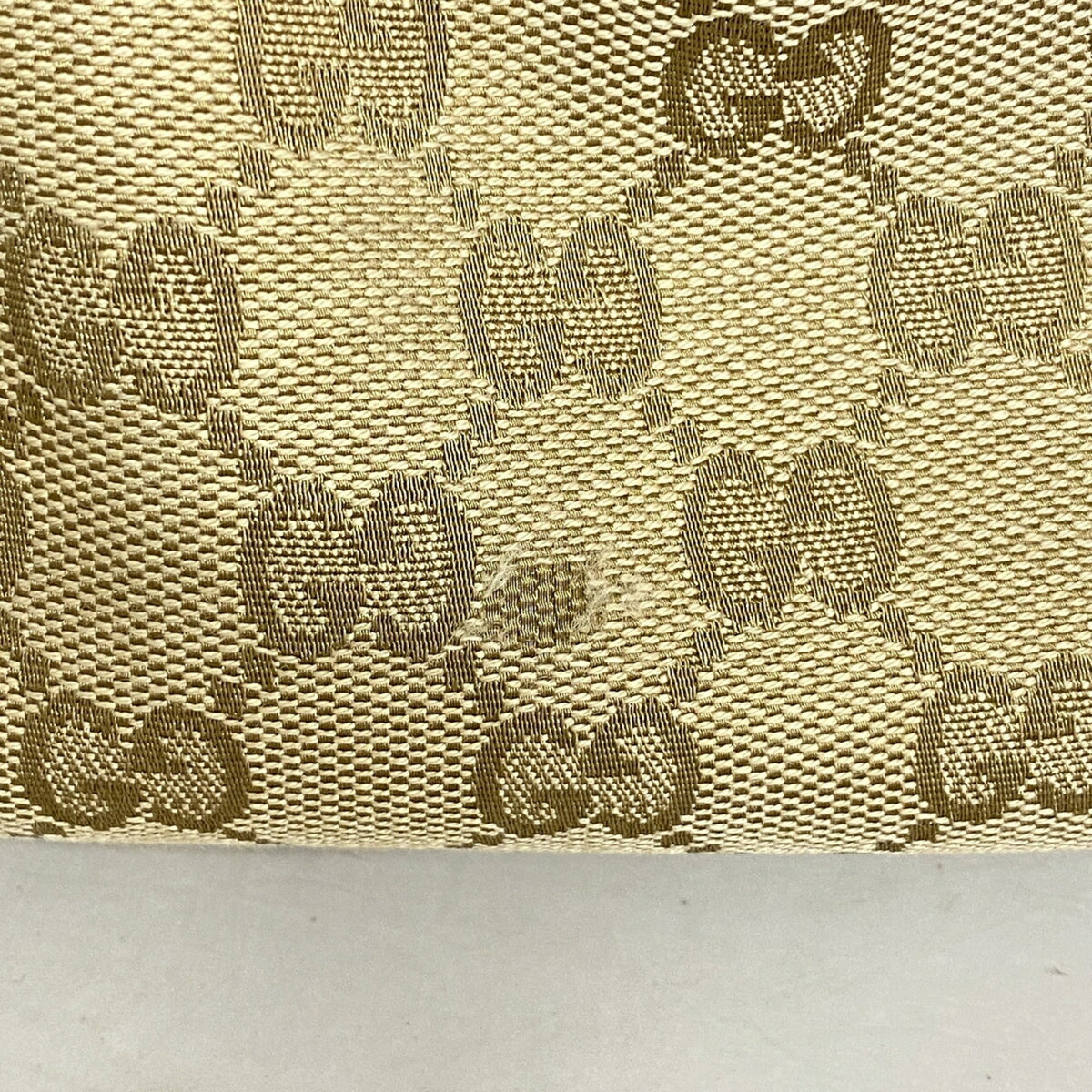 Gucci Brown Purple Canvas Handbag (Pre-Owned)