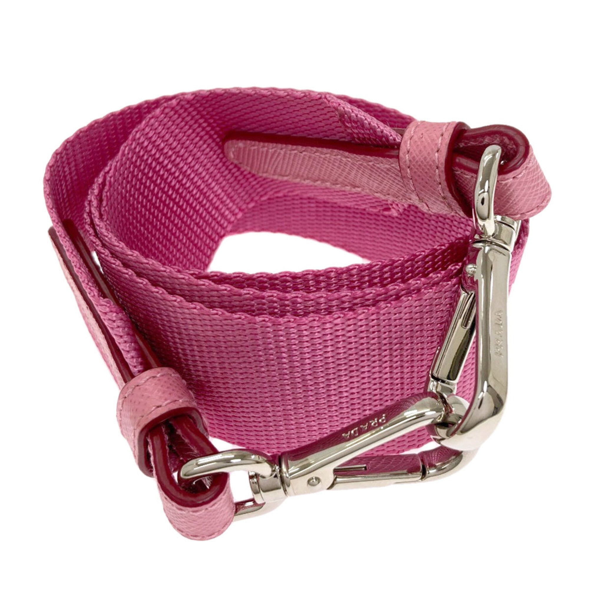 Prada Pink Nylon Handbag (Pre-Owned)