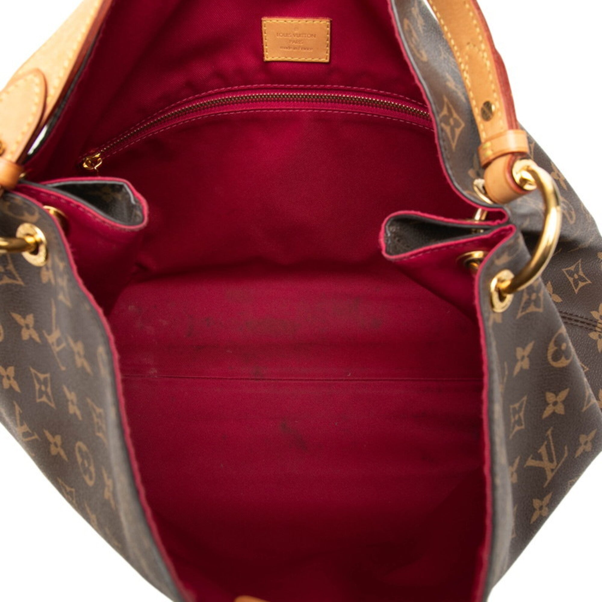 Louis Vuitton Brown Pvc Leather Shoulder Bag (Pre-Owned)