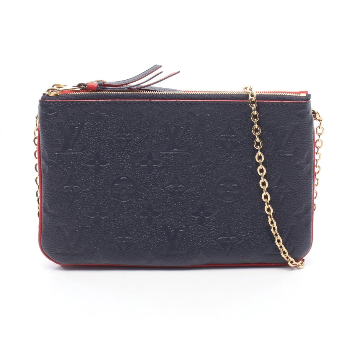 Louis Vuitton Marine Rouge Navy Red Color Monogram Empreinte Leather Shoulder Bag (Pre-Owned)