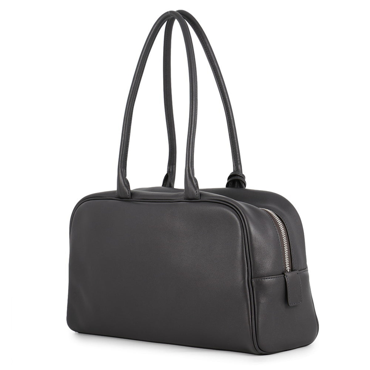Chanel Black Leather Handbag Shoulder Bag (Pre-Owned)
