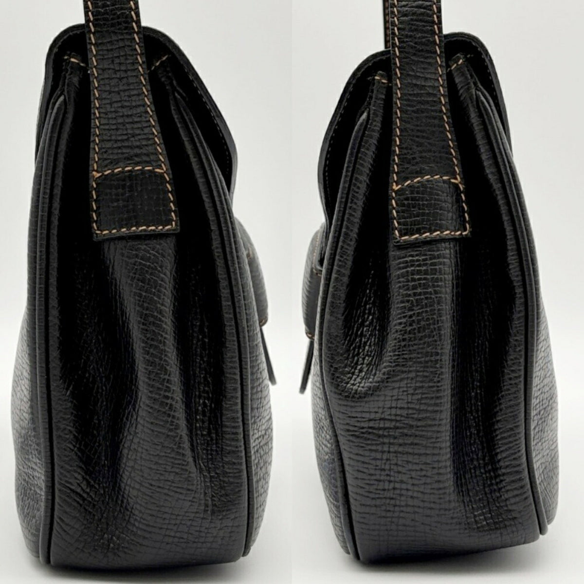 Loewe Black Leather Shoulder Bag (Pre-Owned)