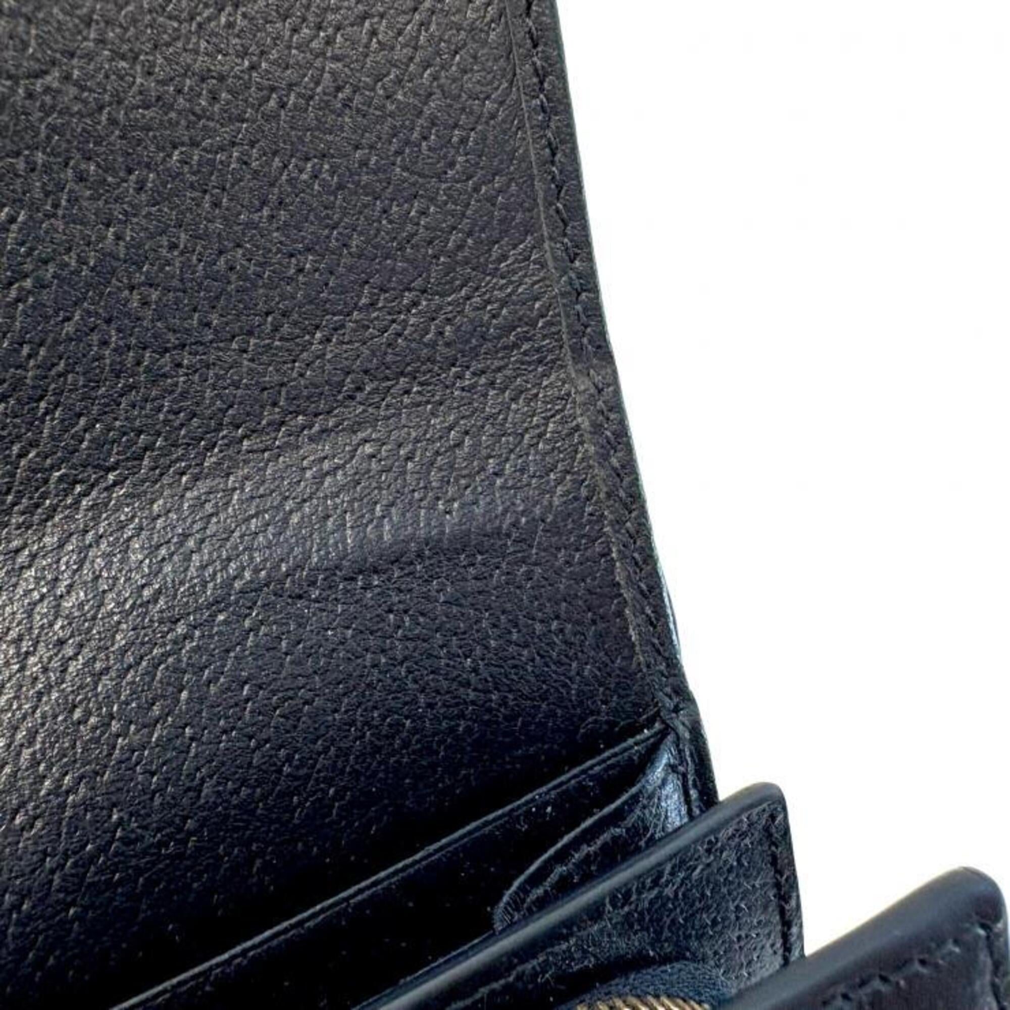 Gucci Black Leather Wallet (Bi-Fold) (Pre-Owned)