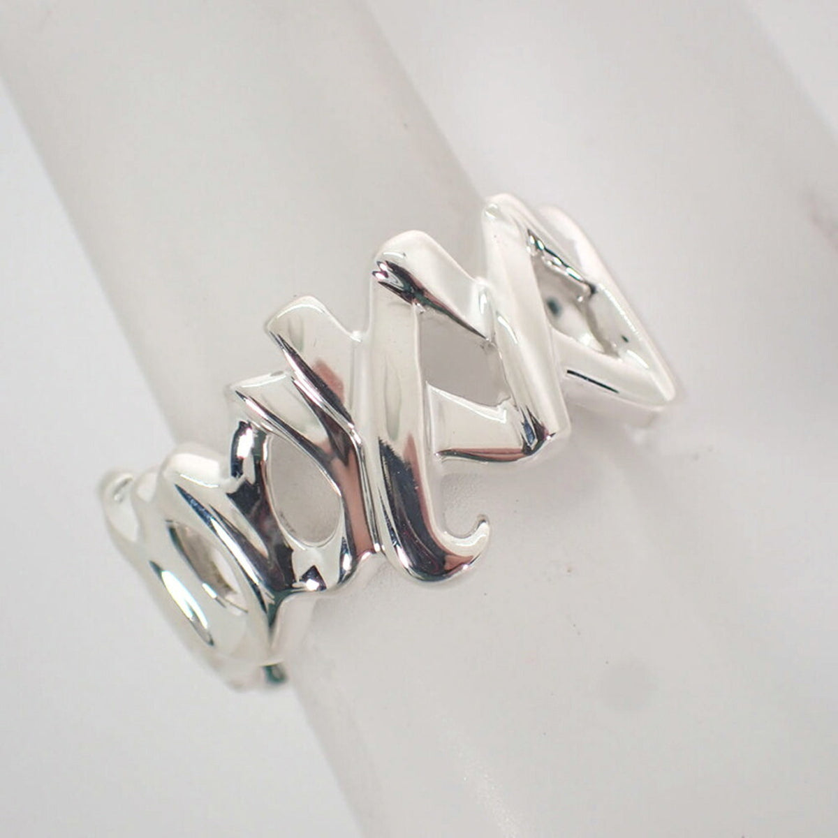 Tiffany Sterling Silver 925 Band Ring (Pre-Owned)