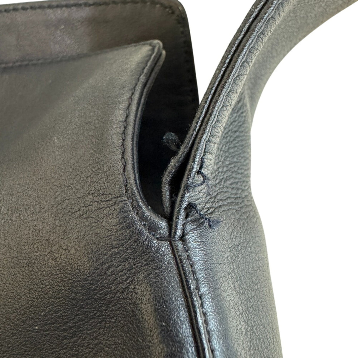Cartier Trinity Black Leather Shoulder Bag (Pre-Owned)