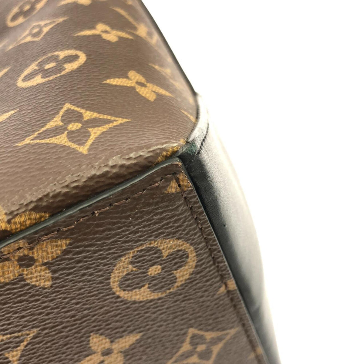 Louis Vuitton Marron Coated Canvas Handbag (Pre-Owned)