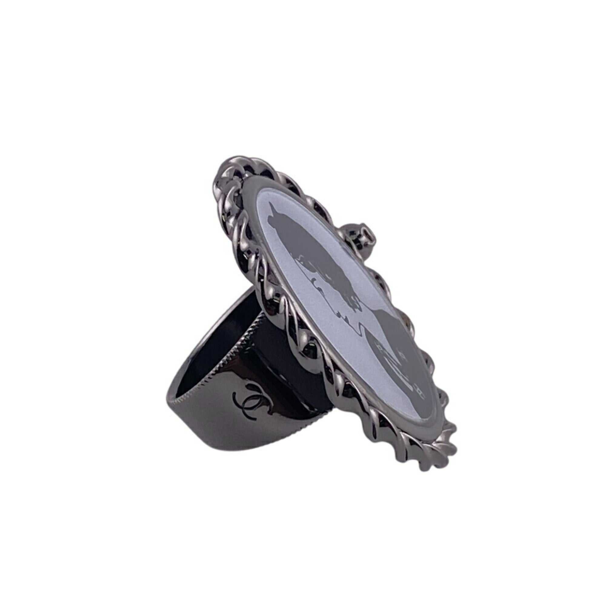 Chanel Metal Band Ring (Pre-Owned)